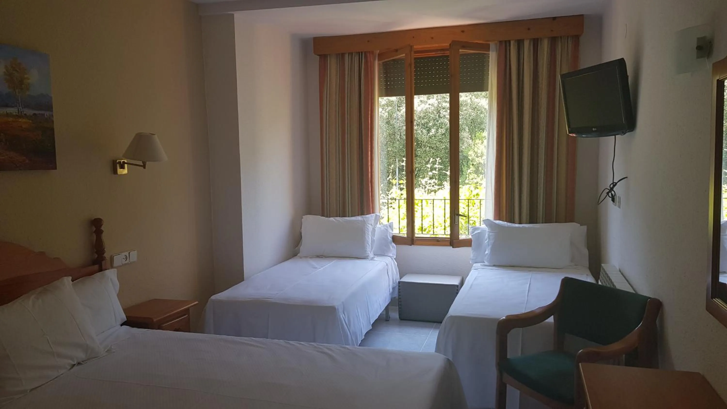 Decorative detail, Bed in Hotel Turmo