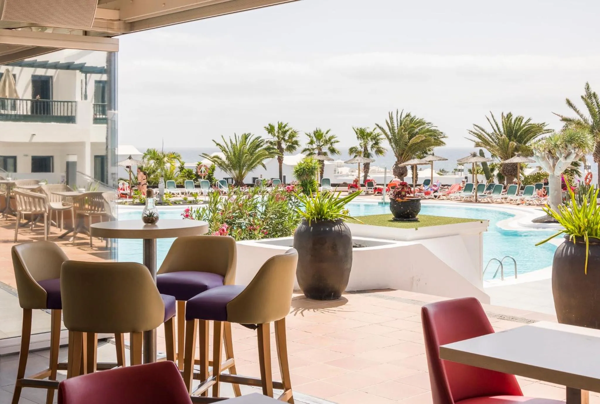 Pool view in ILUNION Costa Sal Lanzarote