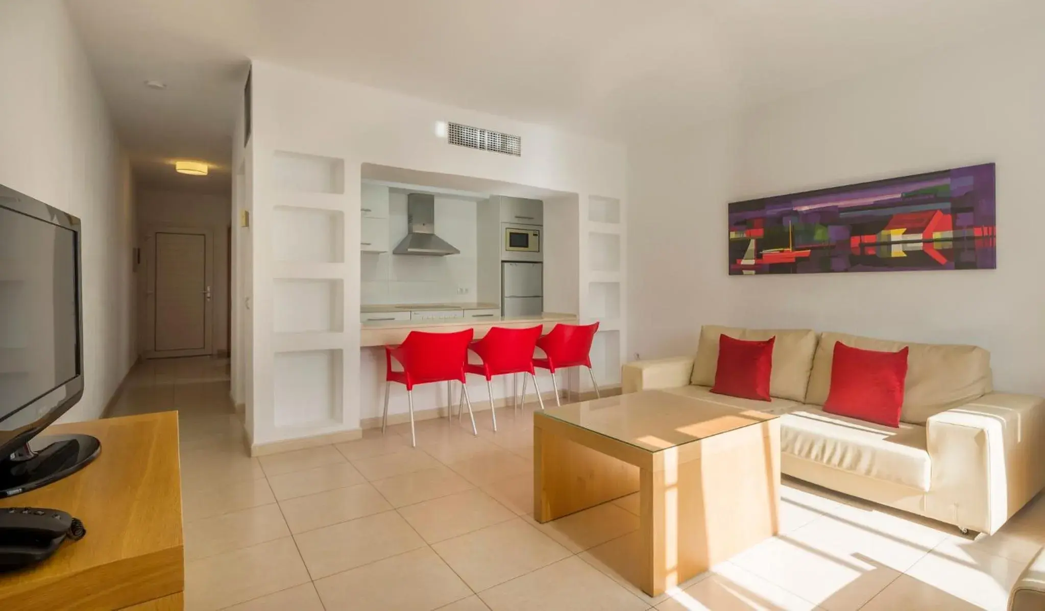 Living room in ILUNION Costa Sal Lanzarote Living room in ILUNION Costa Sal Lanzarote