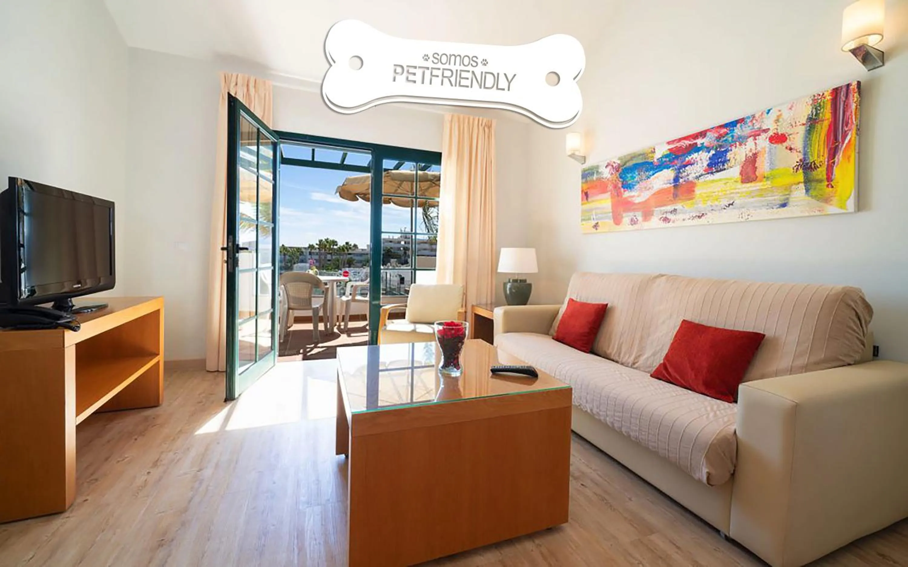 Living room in ILUNION Costa Sal Lanzarote