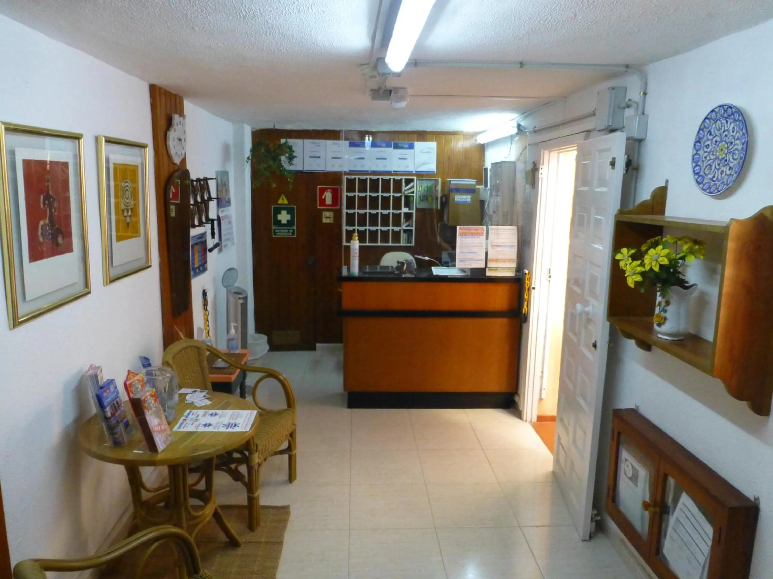 Lobby or reception in Apartamentos Belmonte