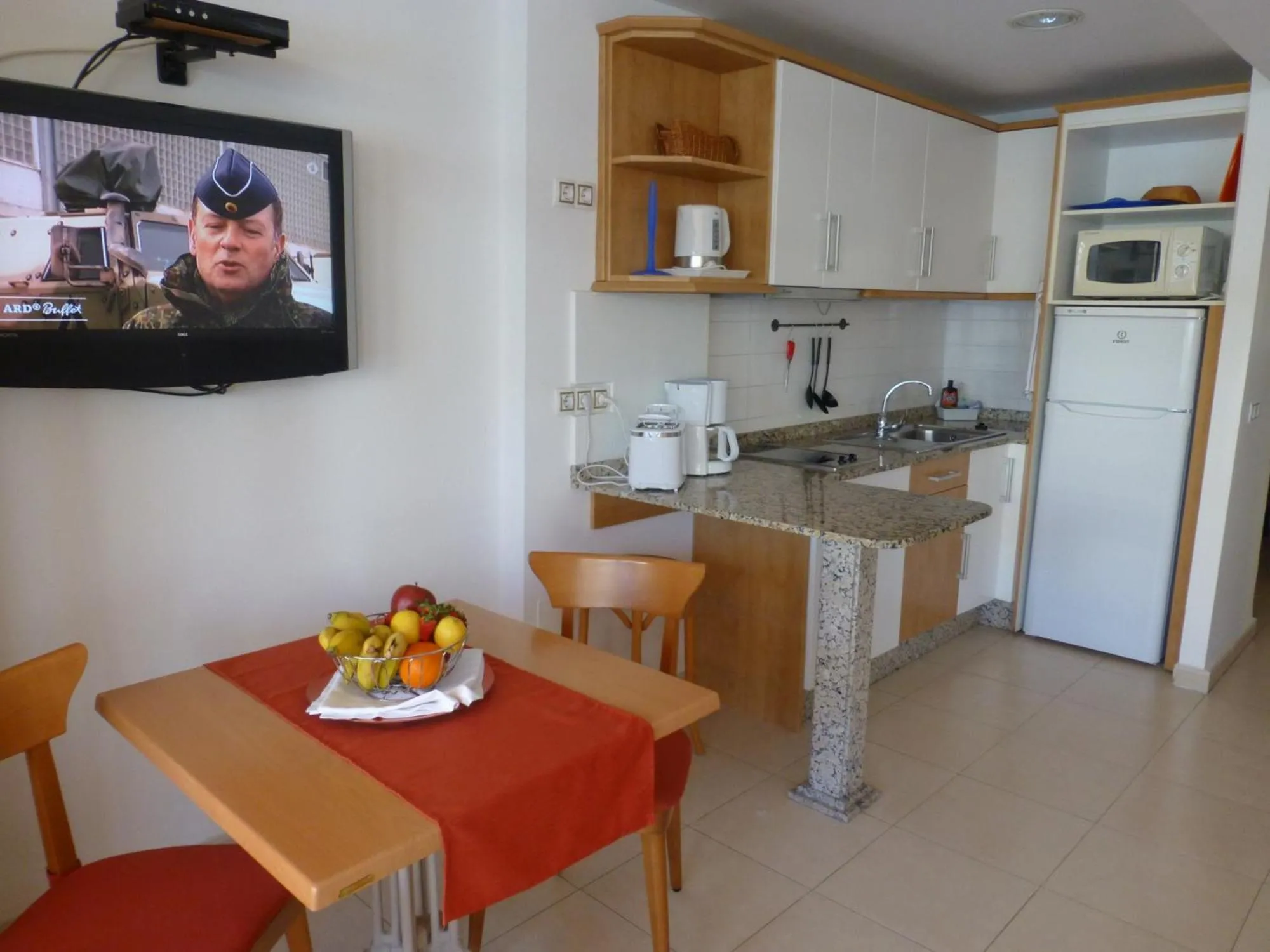 Dining area in Apartamentos Belmonte