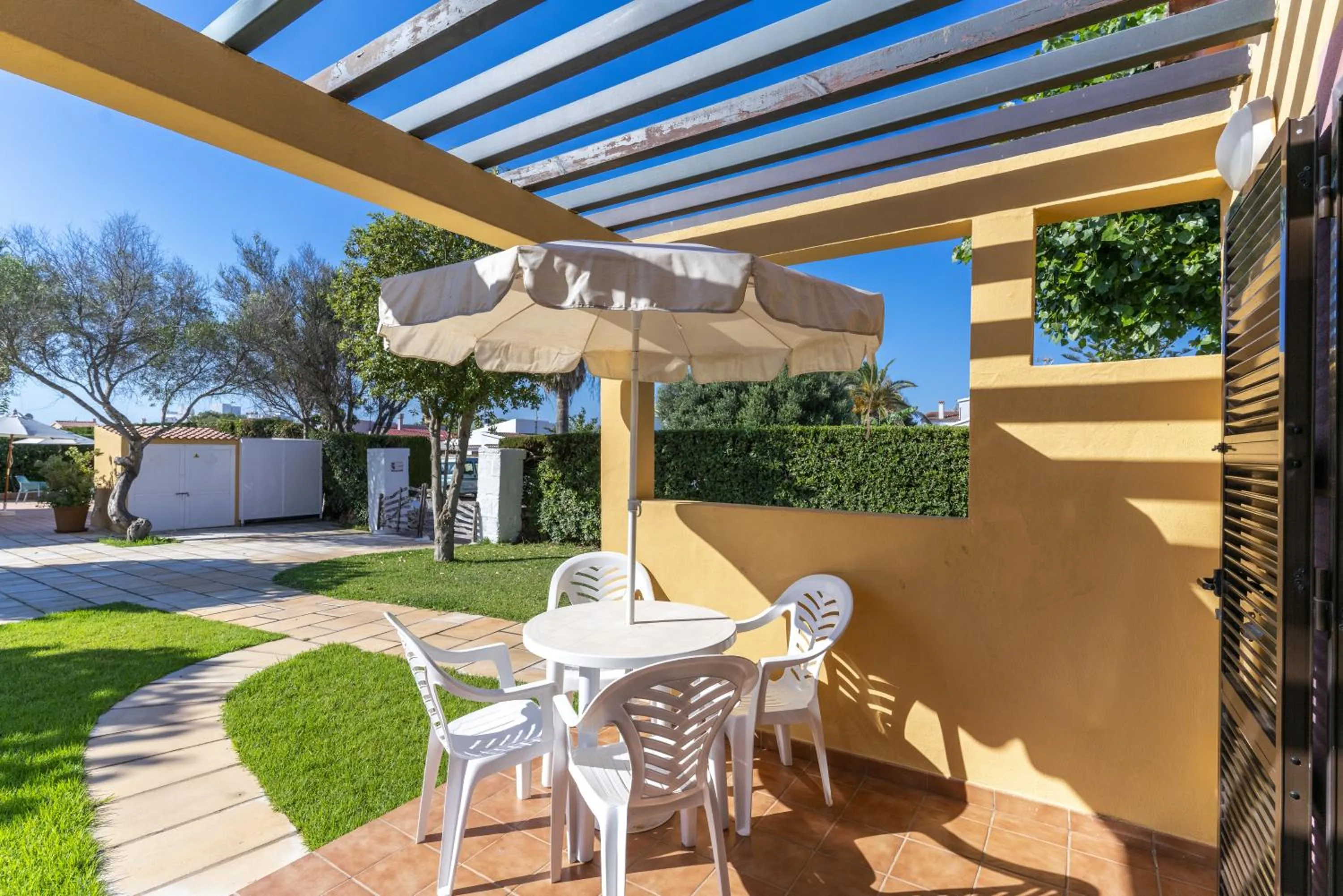 Patio in Apartamentos Ses Anneres