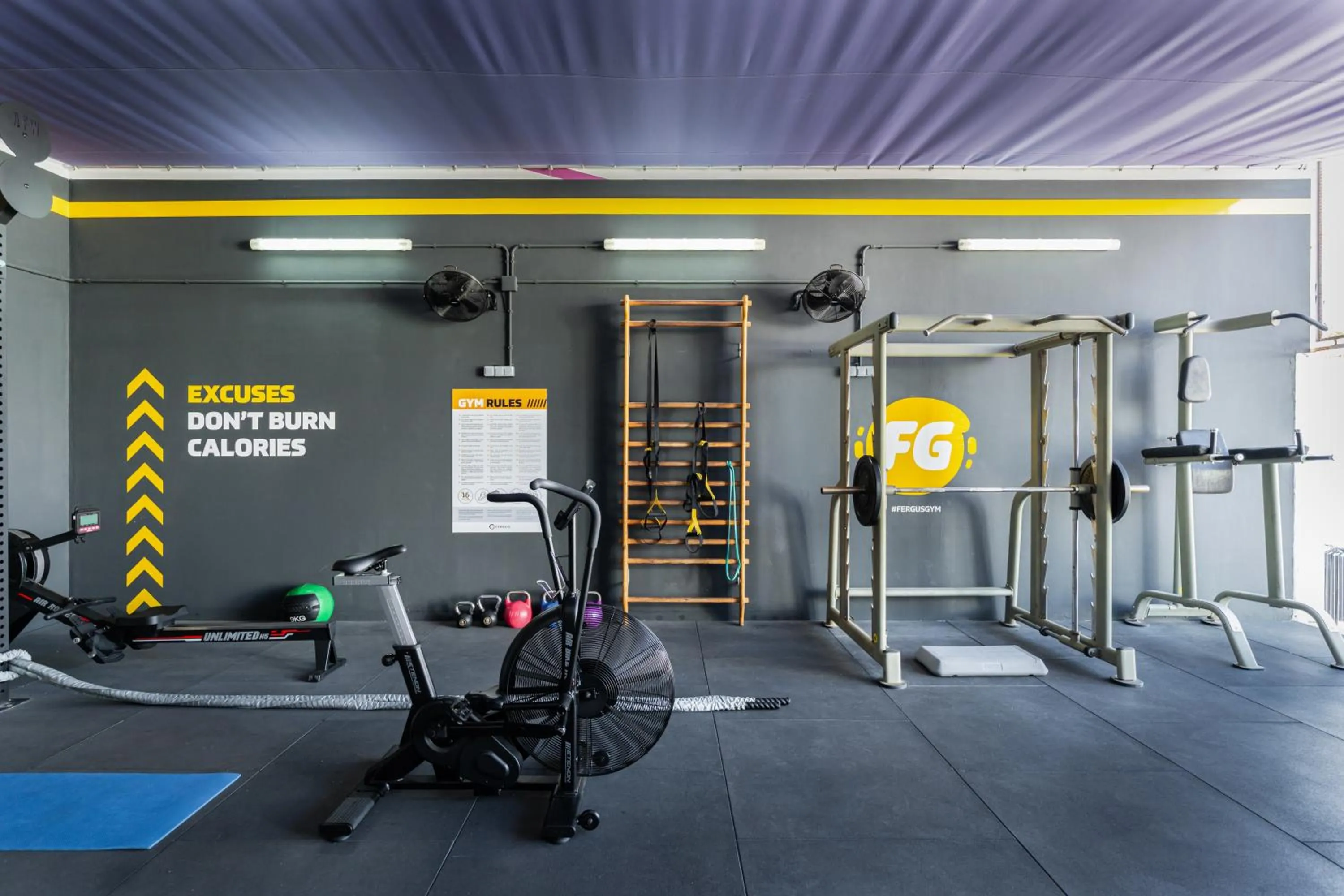 Fitness centre/facilities in FERGUS Club Europa