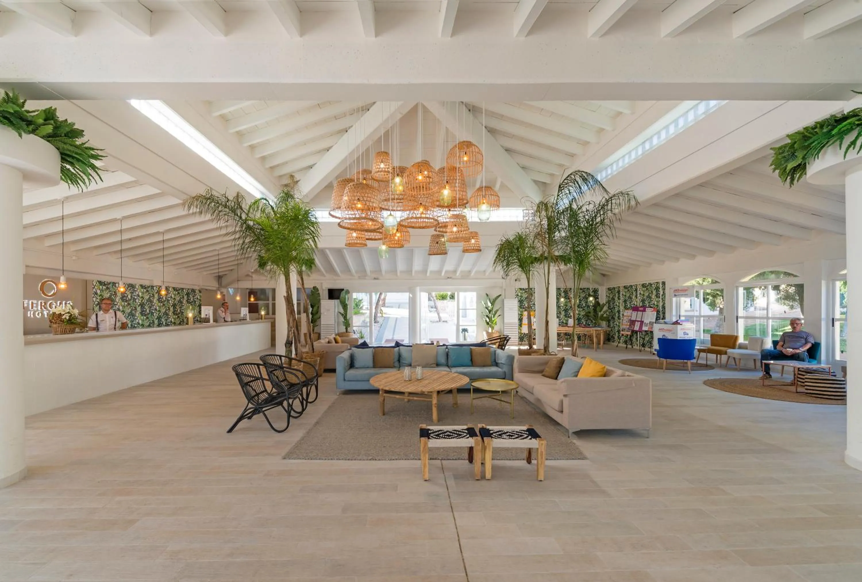 Lobby or reception in FERGUS Club Europa