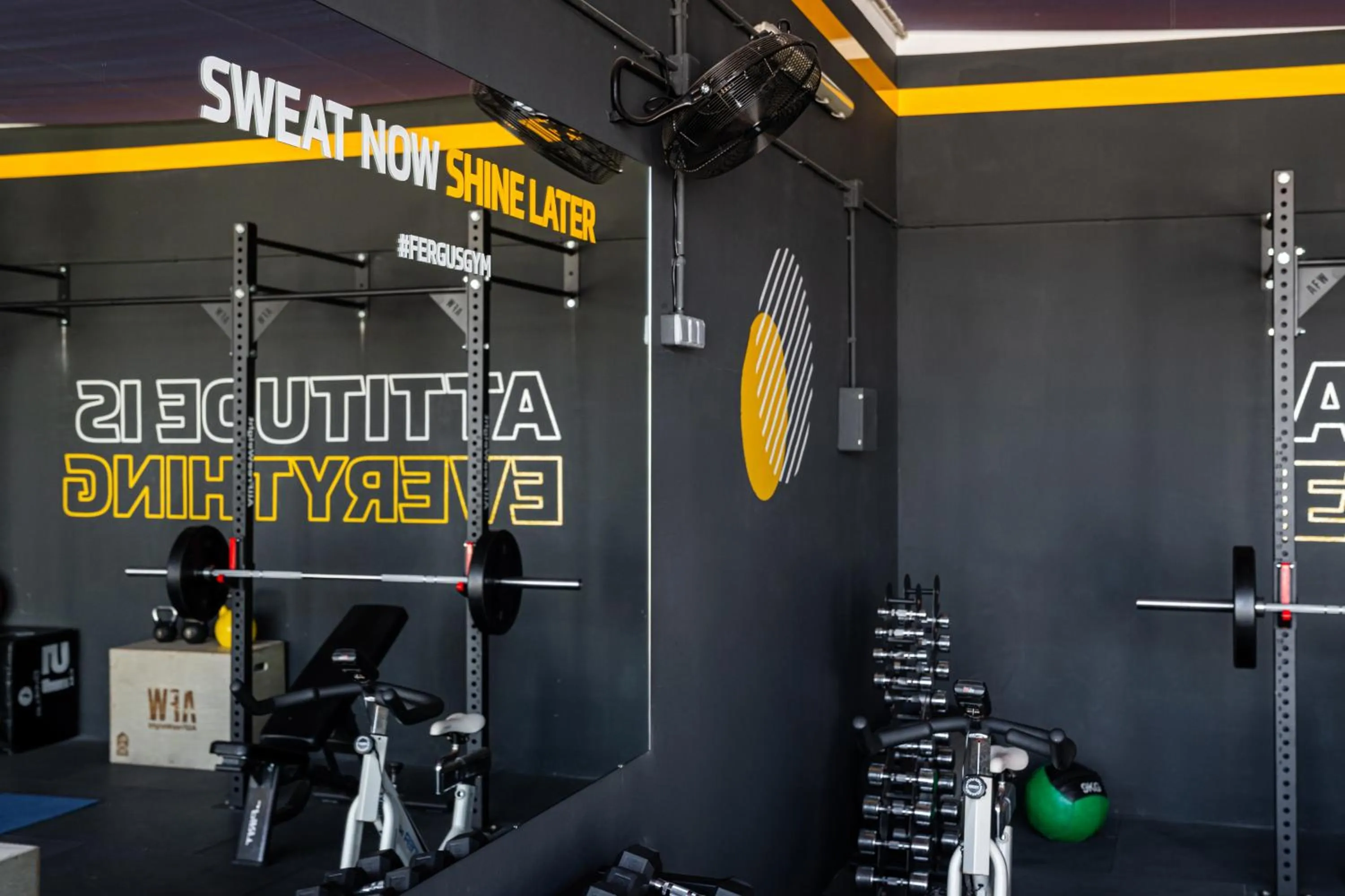 Fitness centre/facilities in FERGUS Club Europa