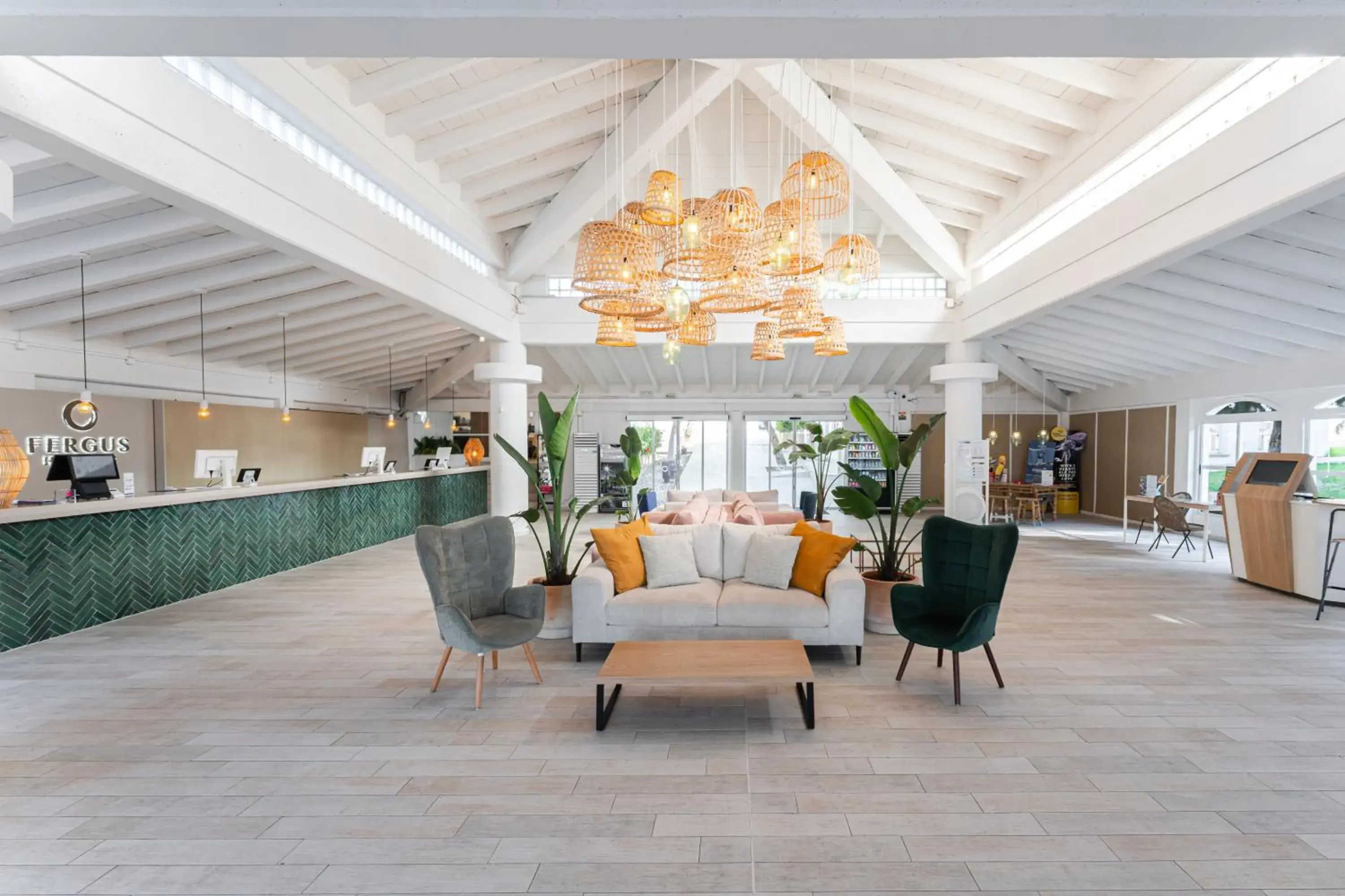 Lobby or reception in FERGUS Club Europa Lobby or reception in FERGUS Club Europa