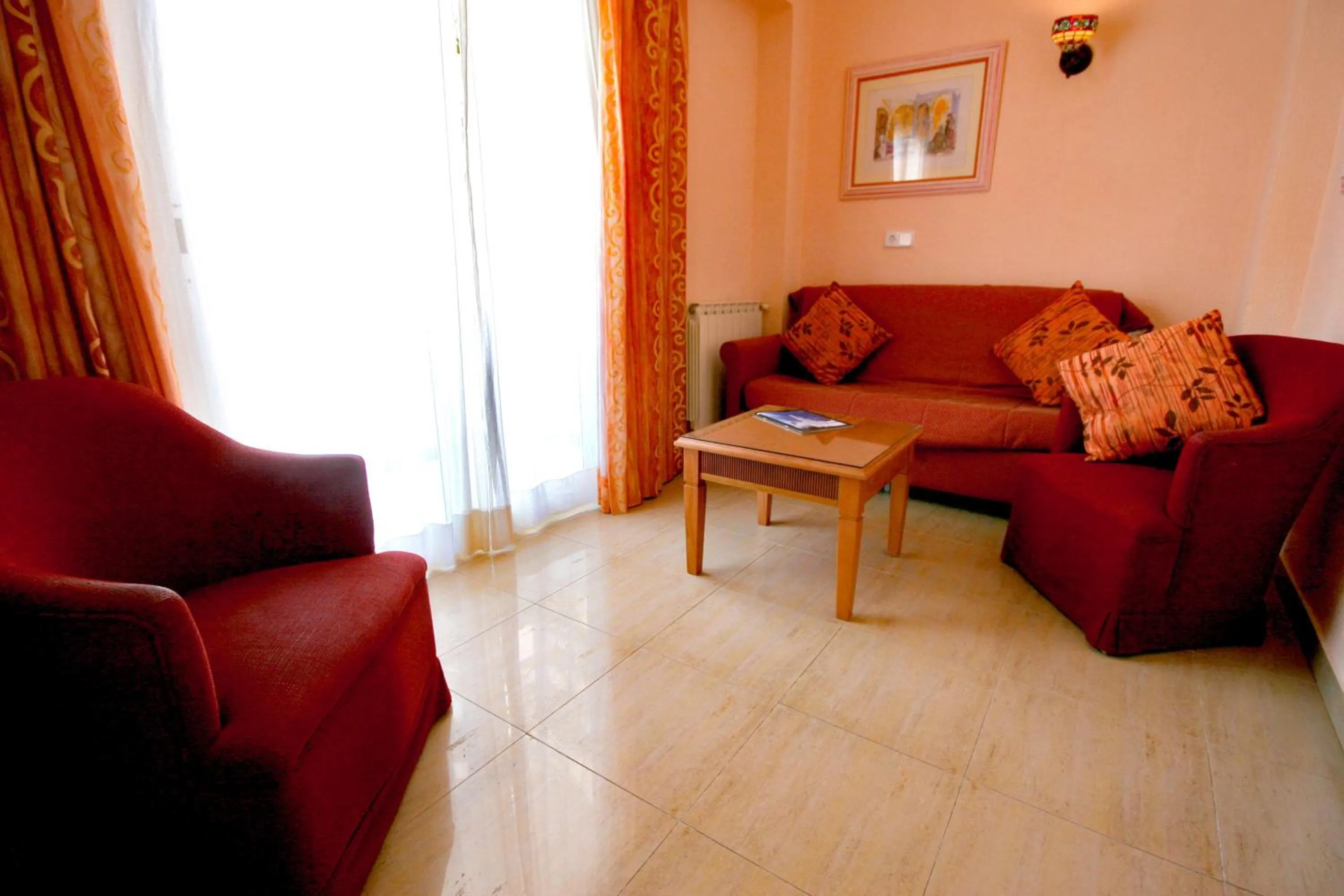 Living room in Hotel Manaus