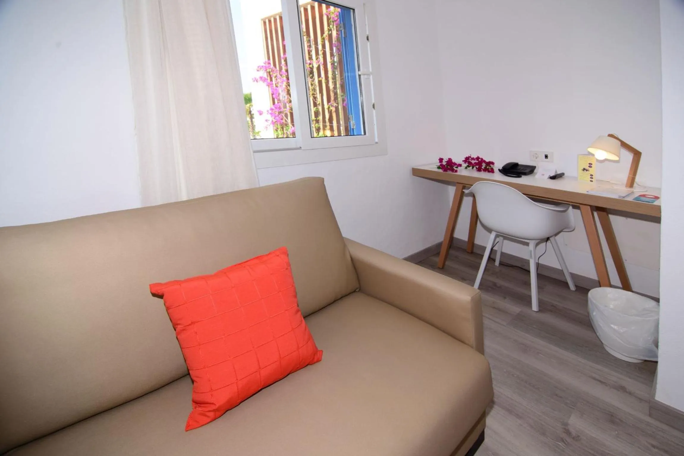 Seating area in Cala Llenya Resort Ibiza