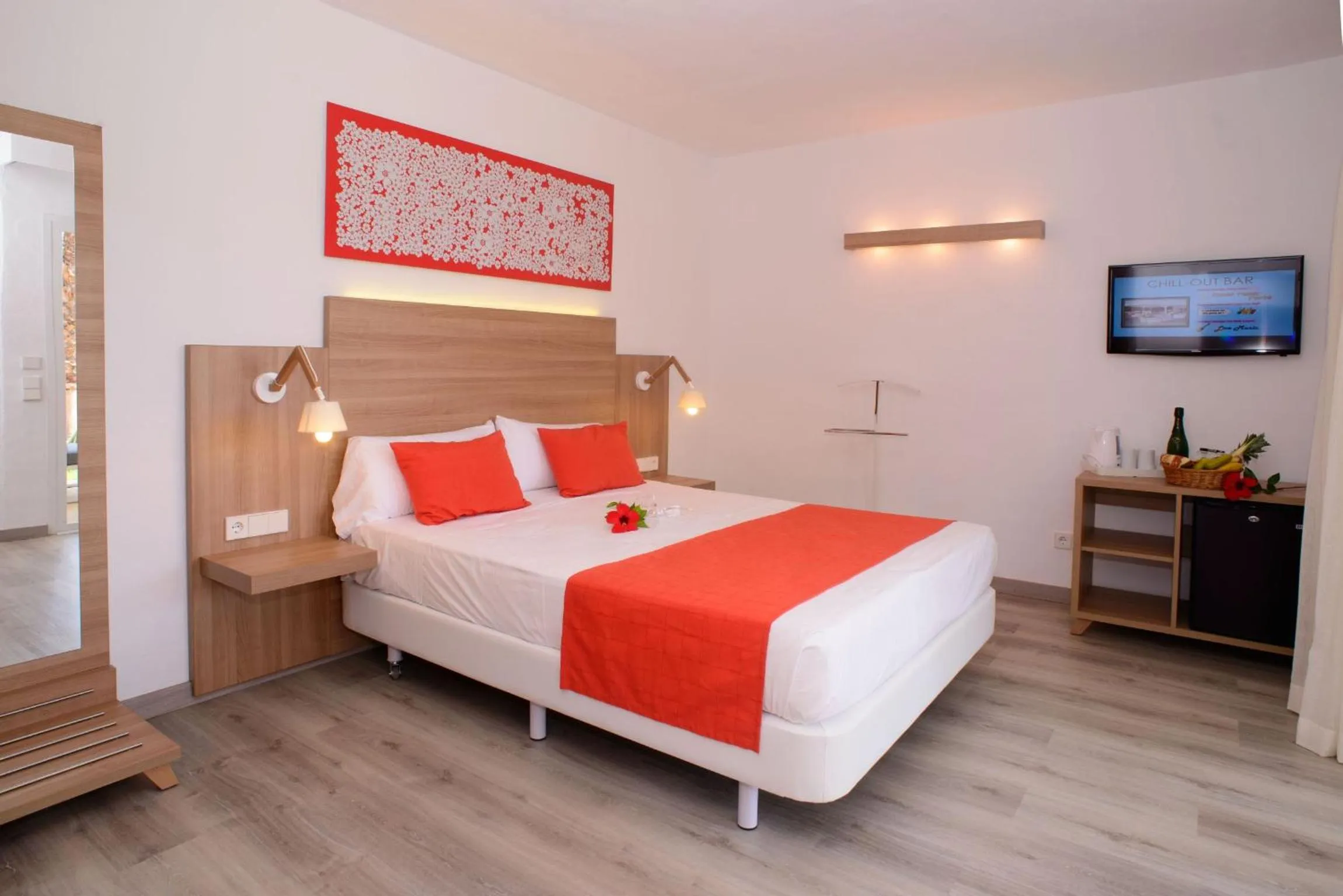 Photo of the whole room, Bed in Cala Llenya Resort Ibiza