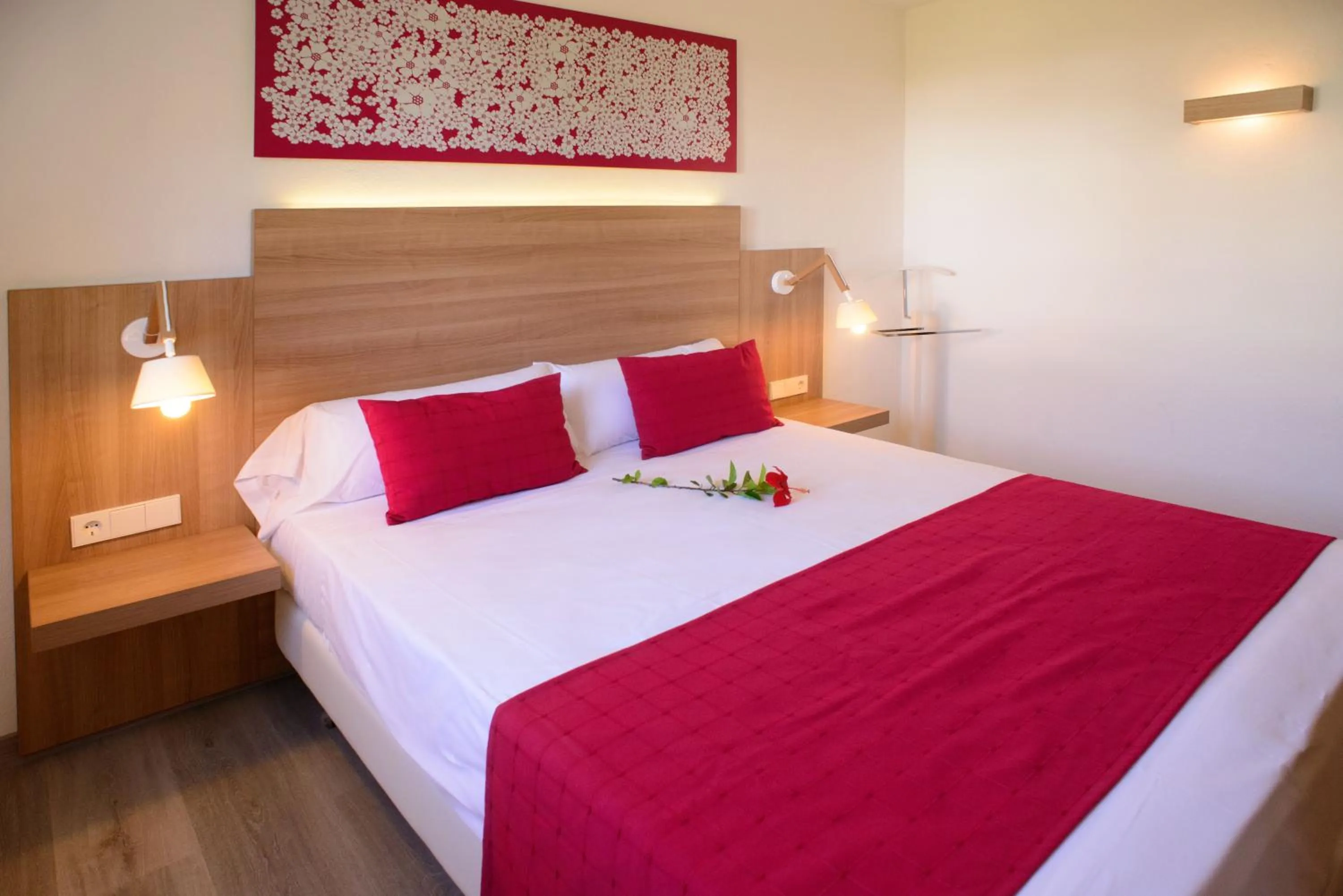 Bed in Cala Llenya Resort Ibiza