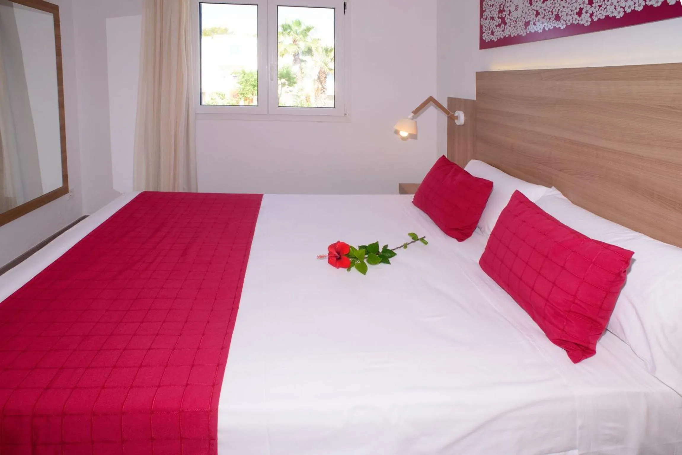 Bed in Cala Llenya Resort Ibiza
