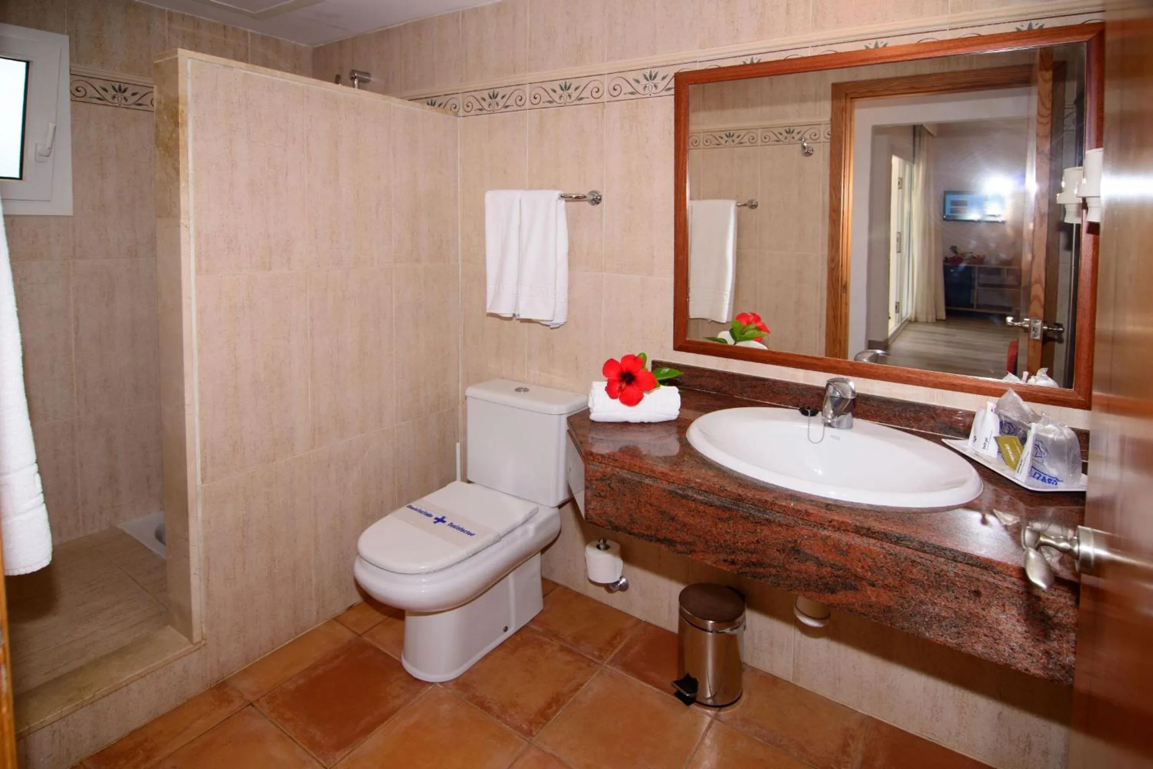 Bathroom in Cala Llenya Resort Ibiza