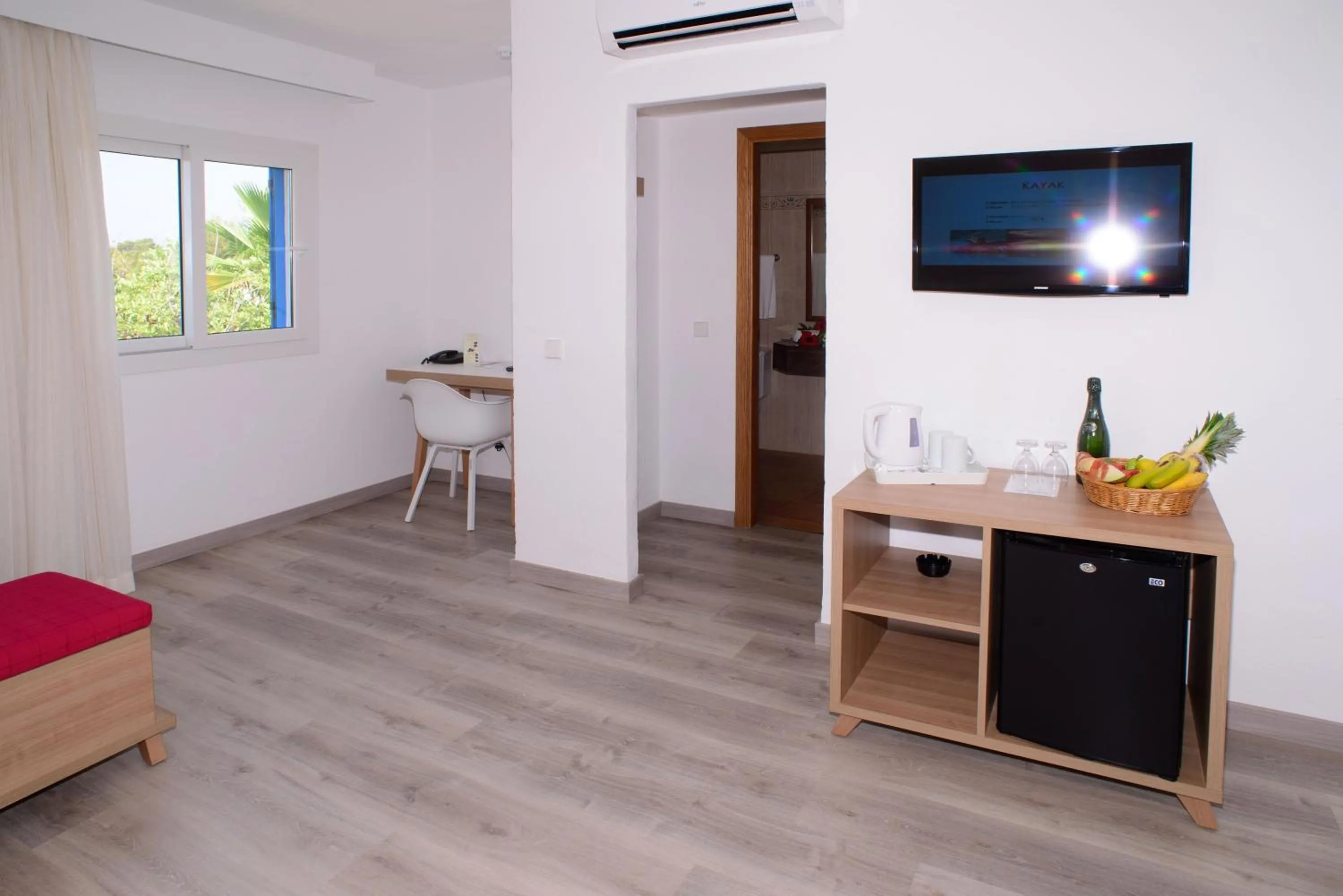 Living room in Cala Llenya Resort Ibiza