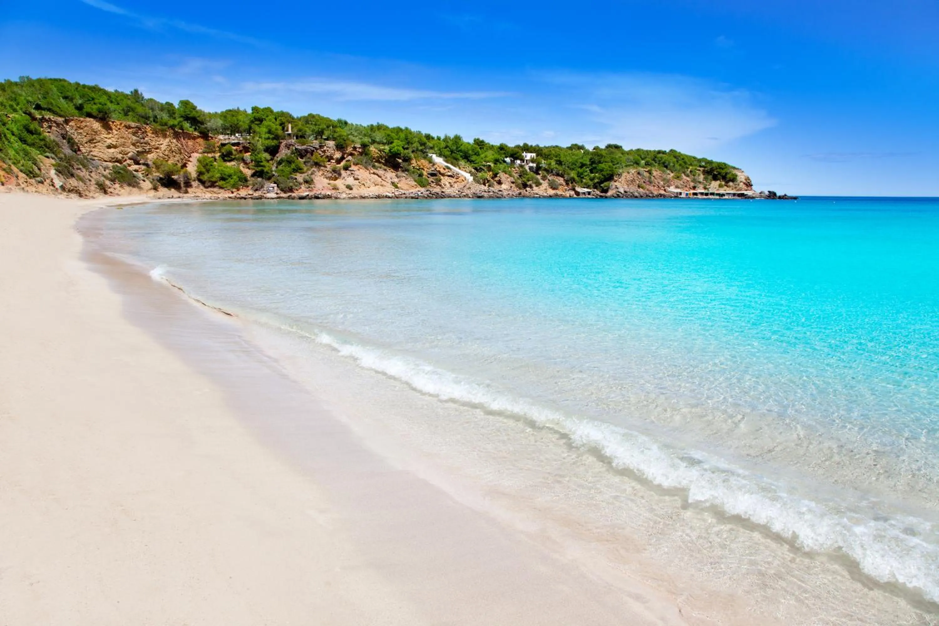 Beach in Cala Llenya Resort Ibiza
