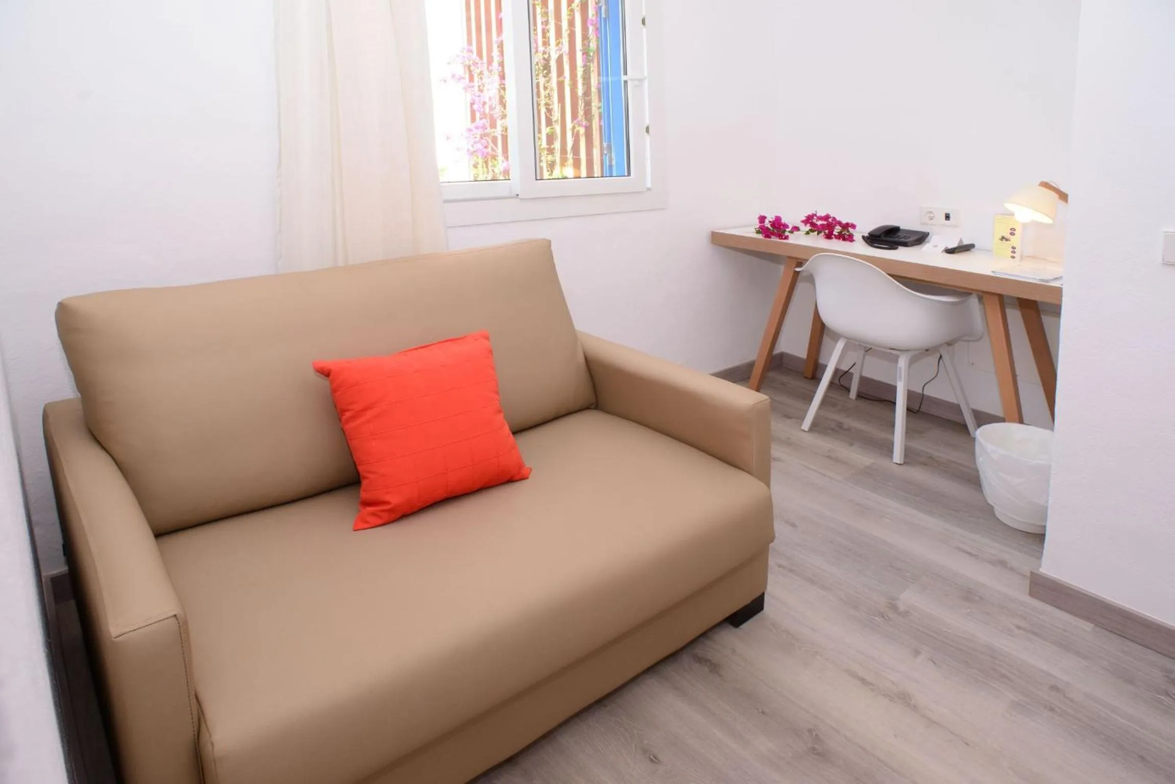 Seating area in Cala Llenya Resort Ibiza