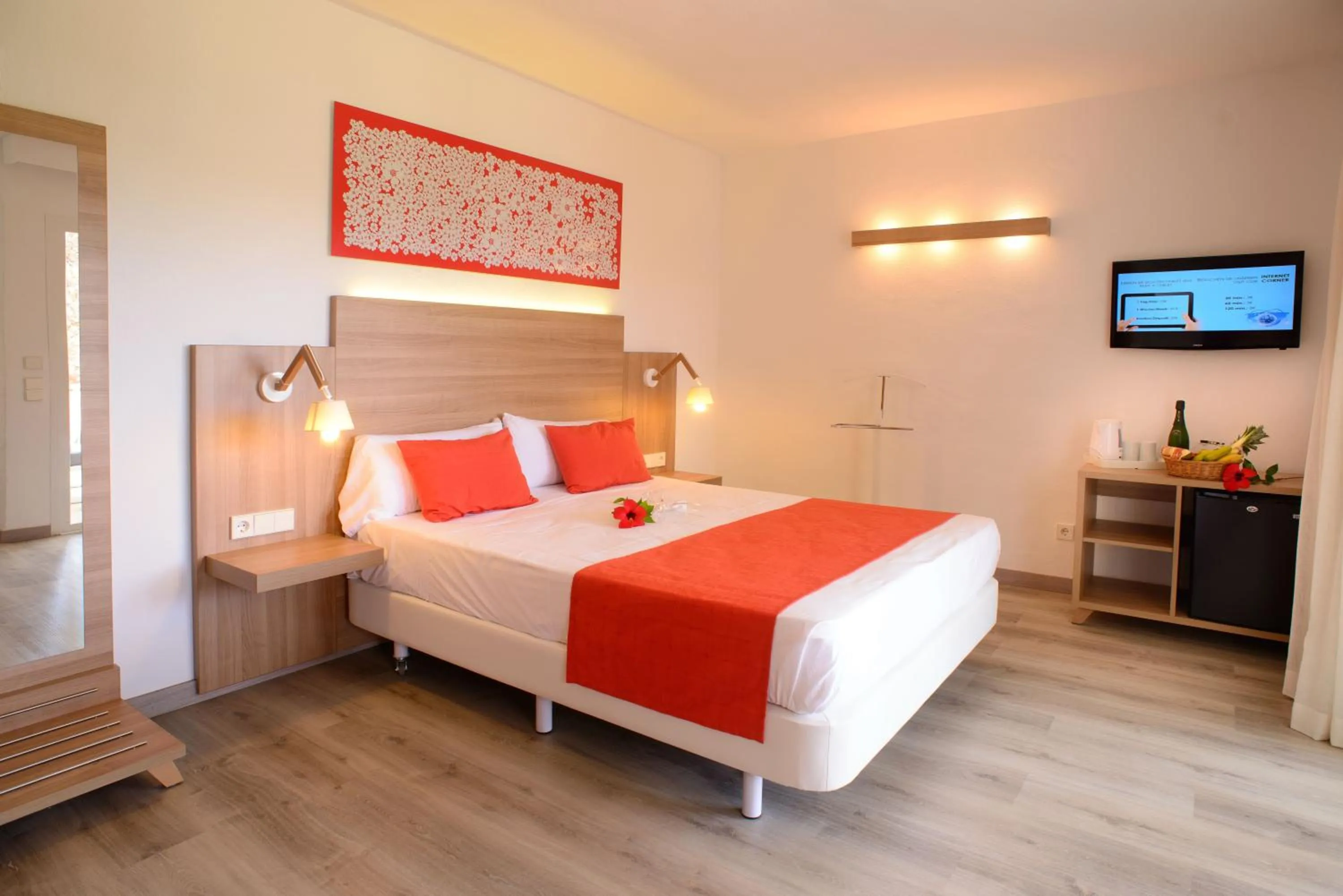 Photo of the whole room, Bed in Cala Llenya Resort Ibiza