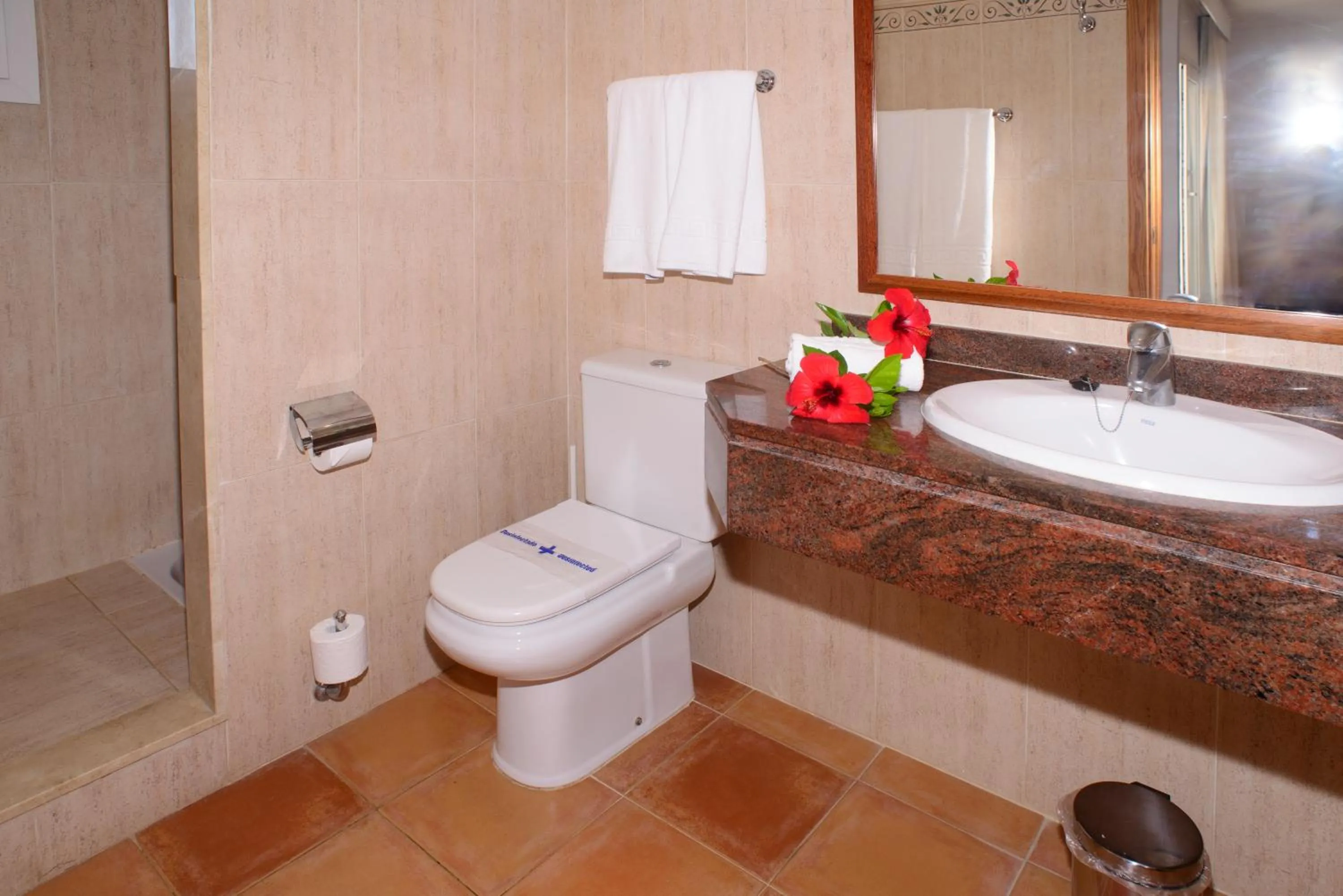 Bathroom in Cala Llenya Resort Ibiza