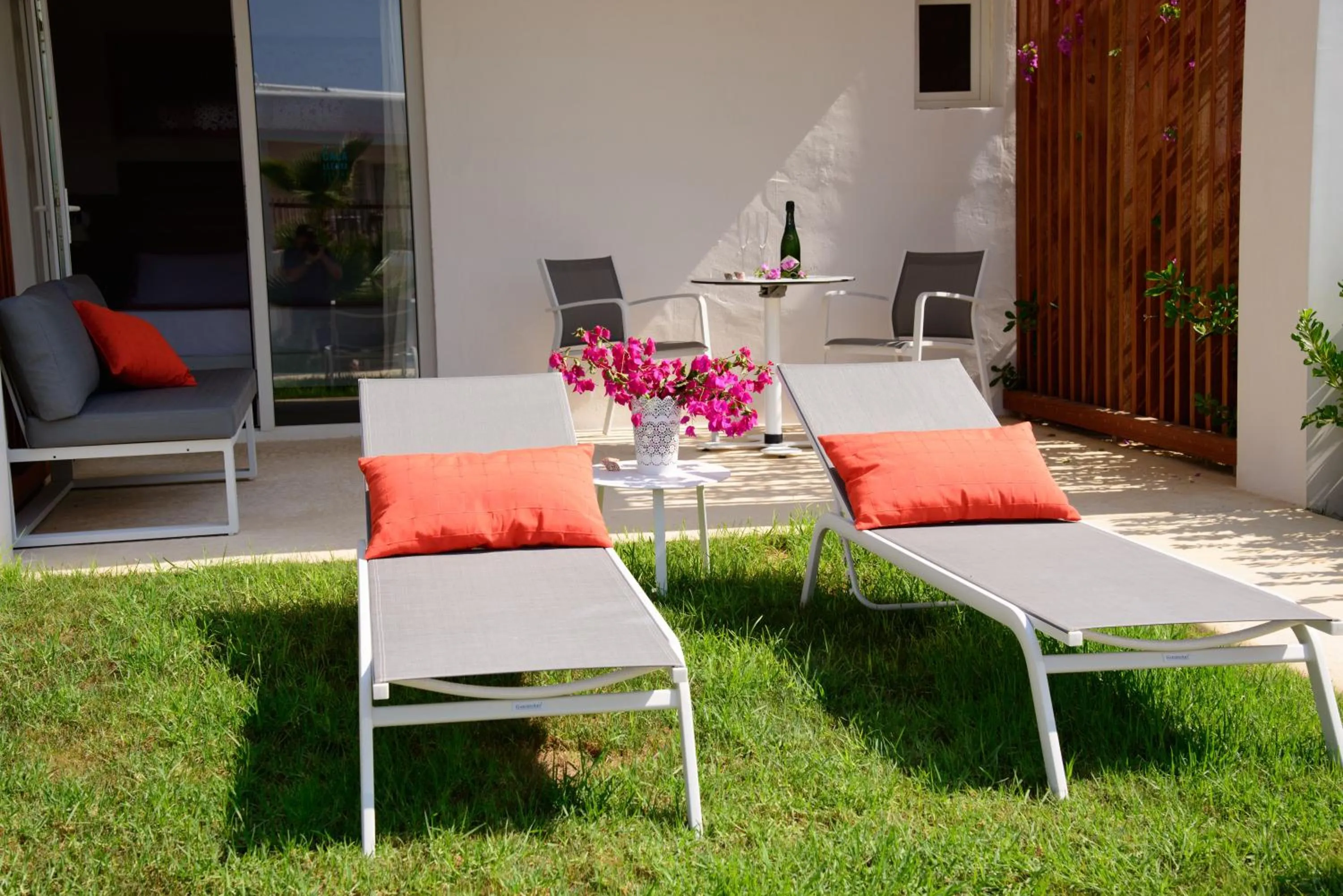 Garden in Cala Llenya Resort Ibiza