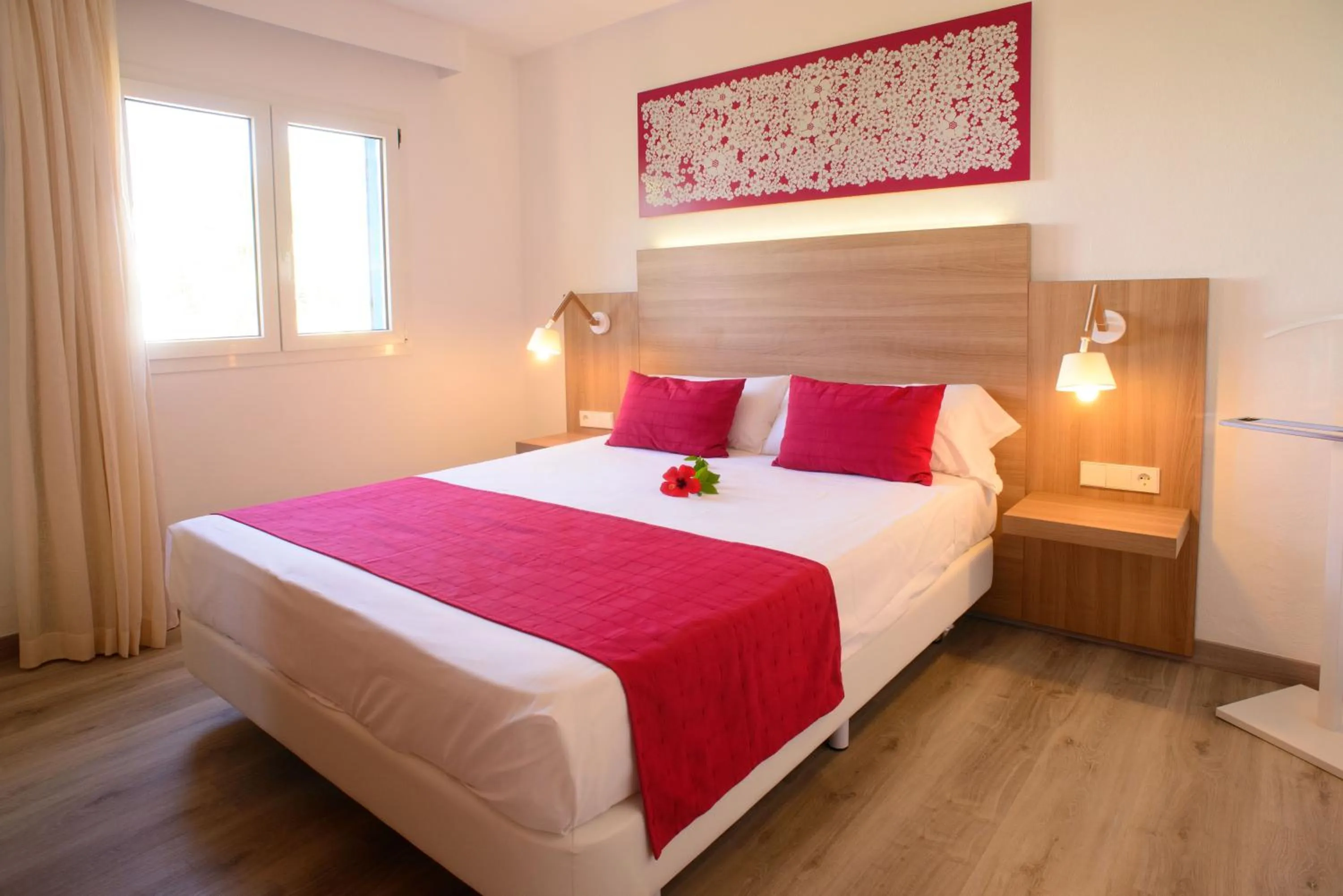 Photo of the whole room, Bed in Cala Llenya Resort Ibiza