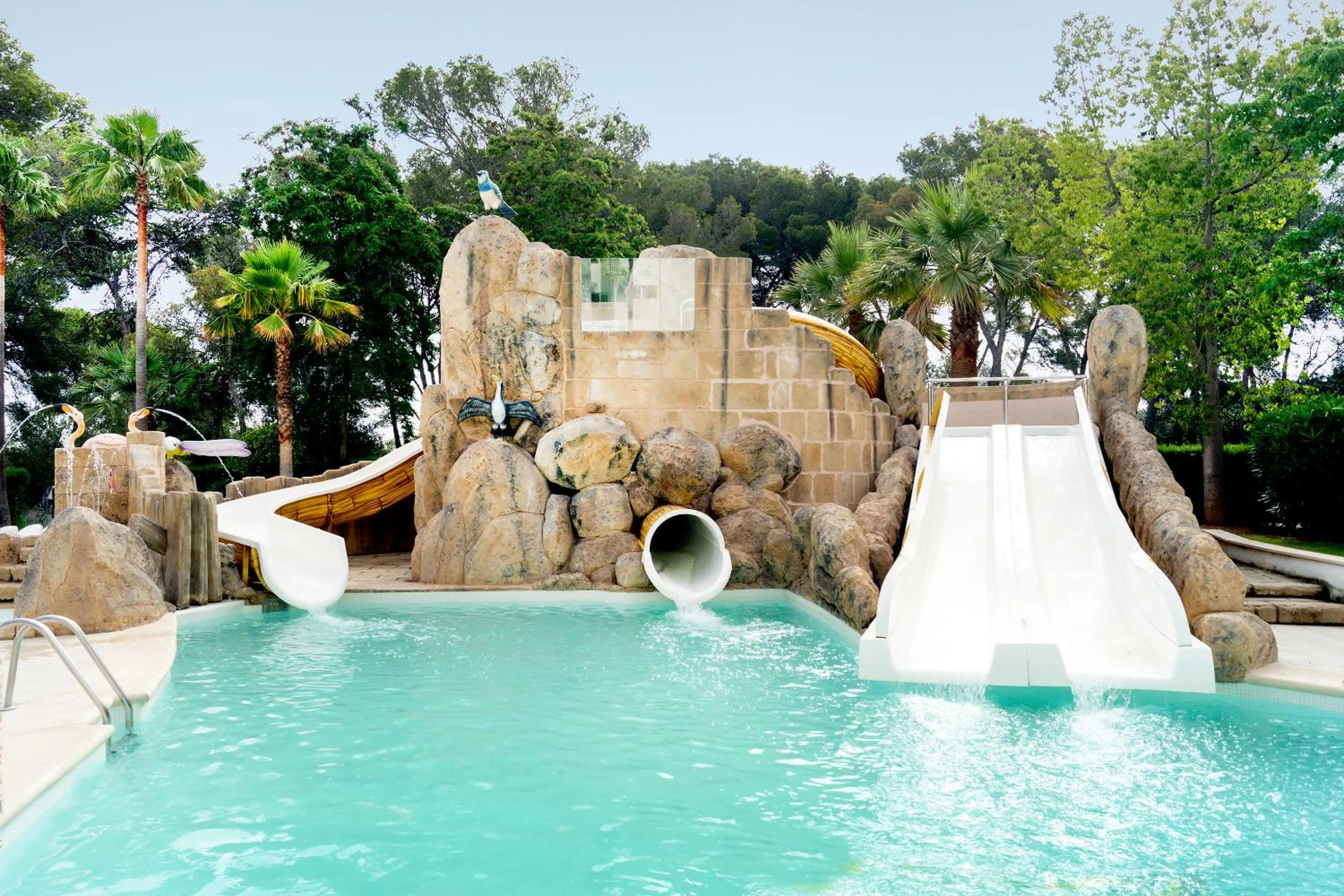 Children play ground in Globales Maioris
