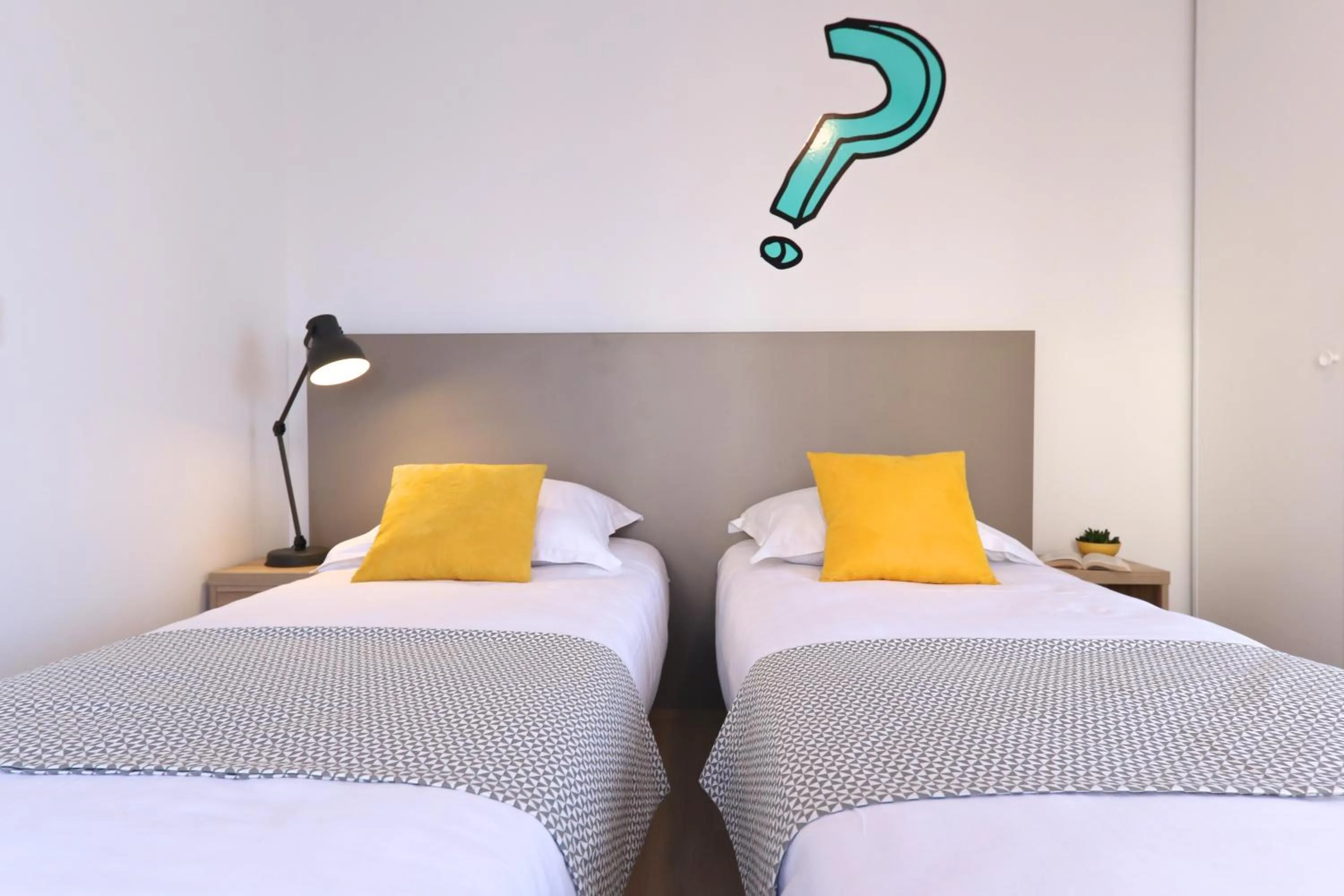 Bed in Apparteo Bordeaux