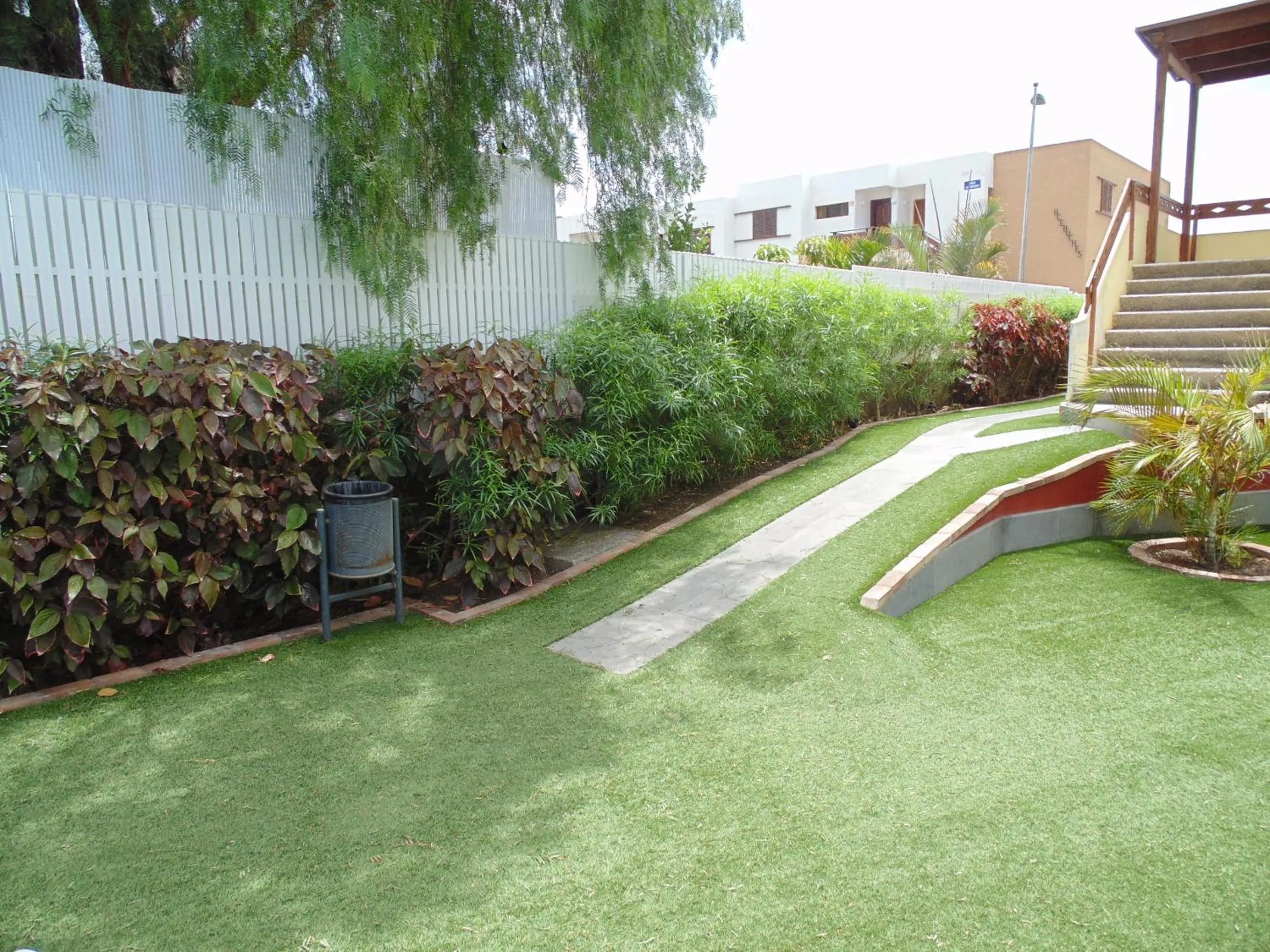 Garden view in New Miami Playa Apartamentos
