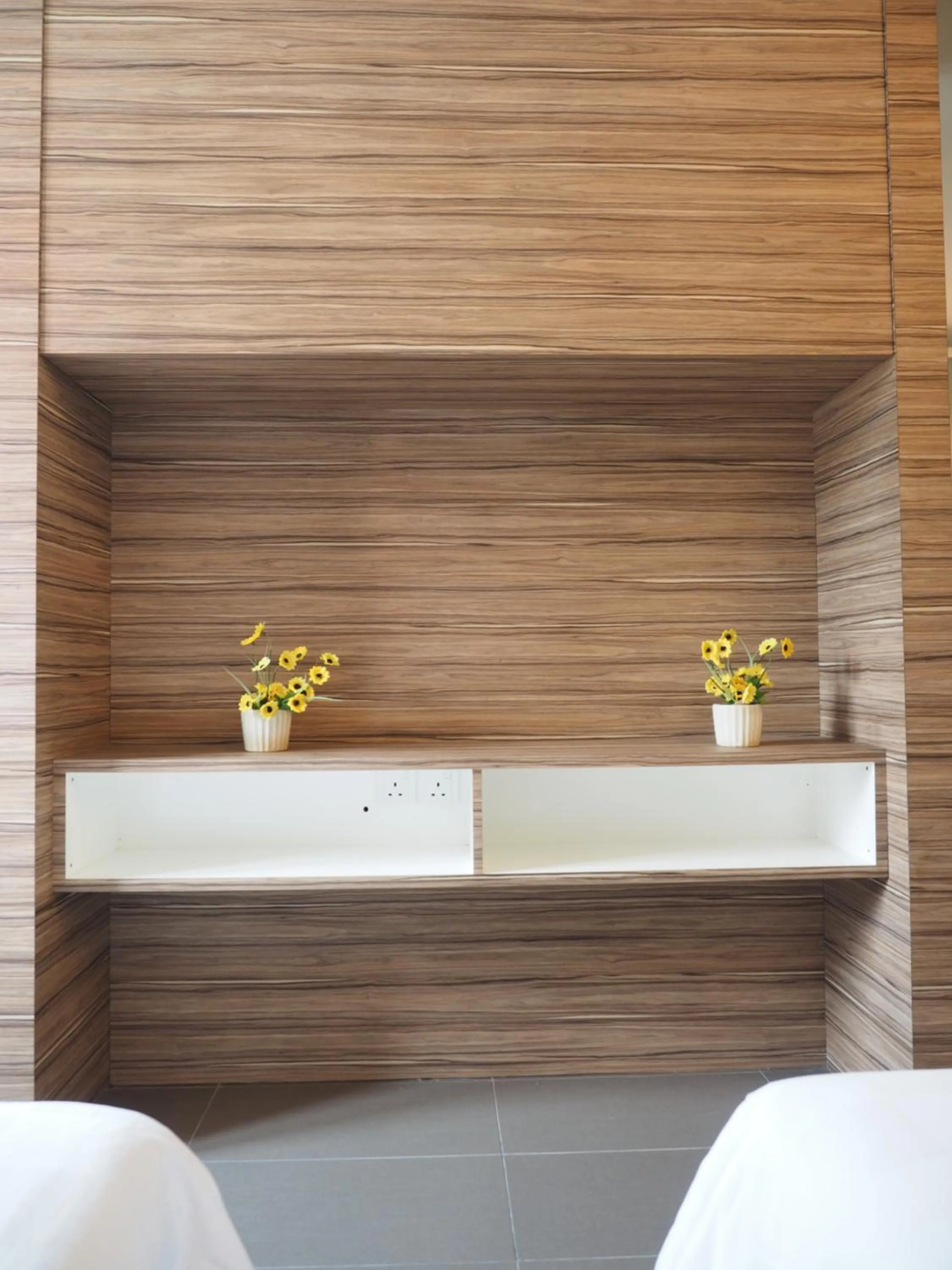 Decorative detail, Bed in Mornington Hotel Medan Ipoh