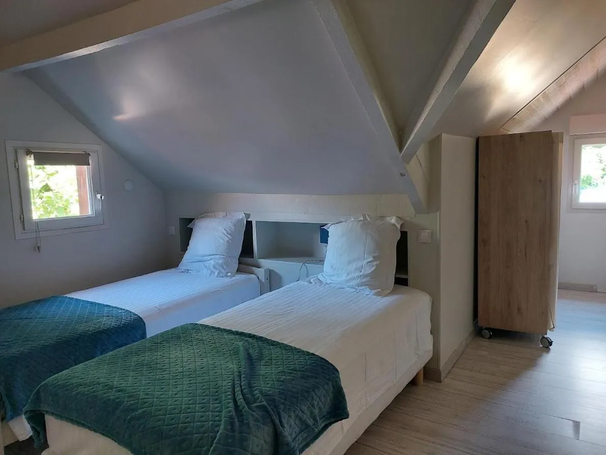 Bedroom, Bed in Le Moulin du Porteil