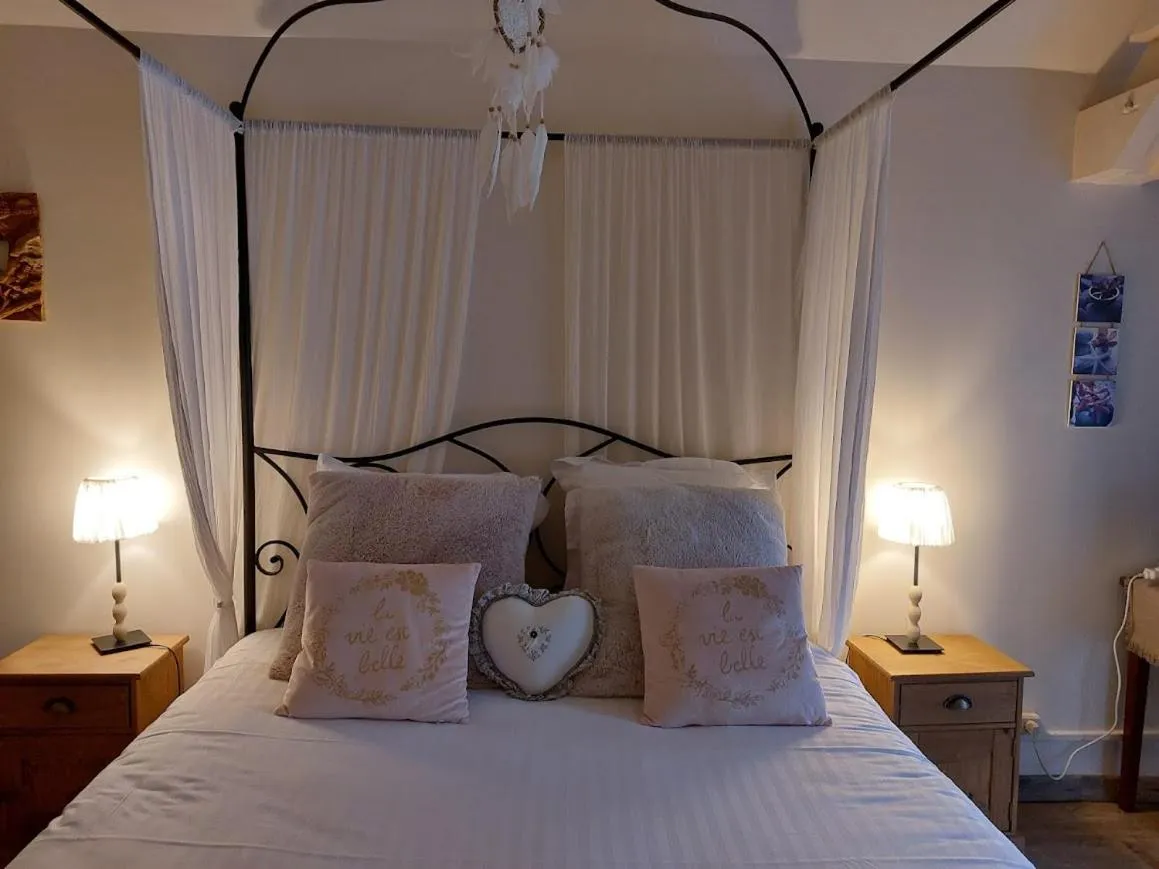 Bedroom, Bed in Le Moulin du Porteil