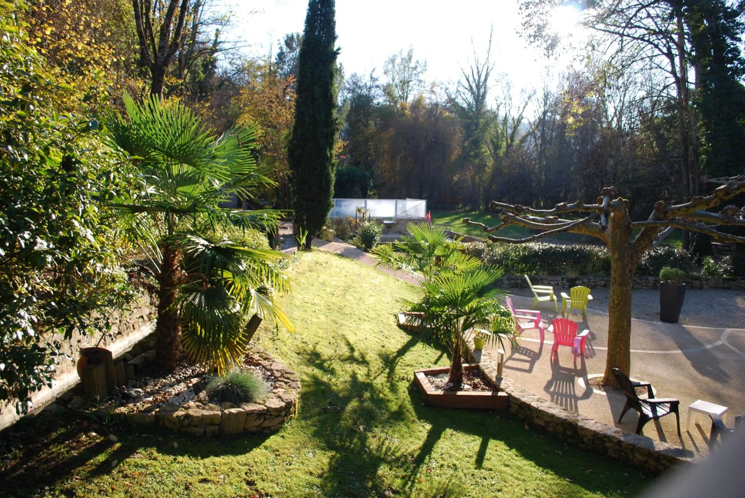 Garden in Le Moulin du Porteil