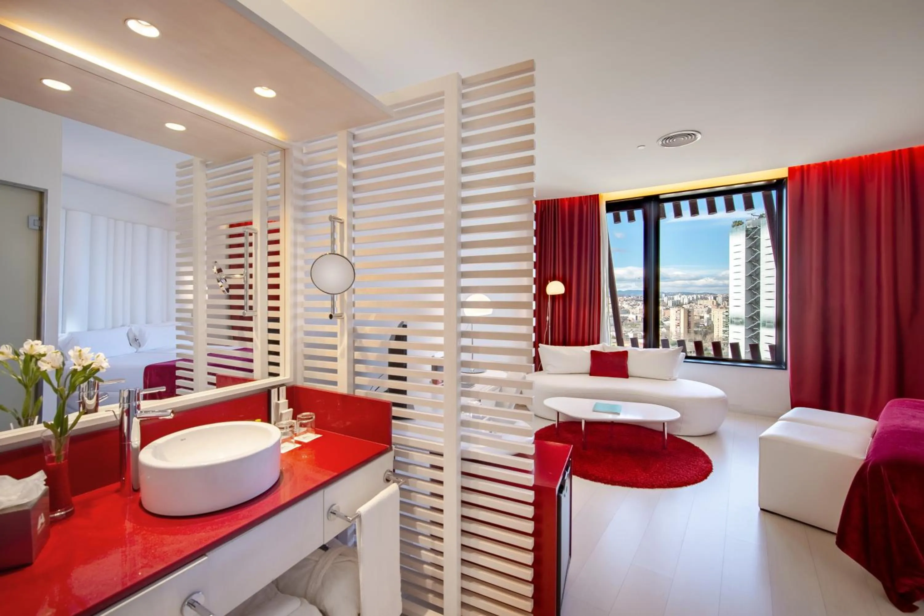 Bathroom in Hotel Porta Fira 4* Sup