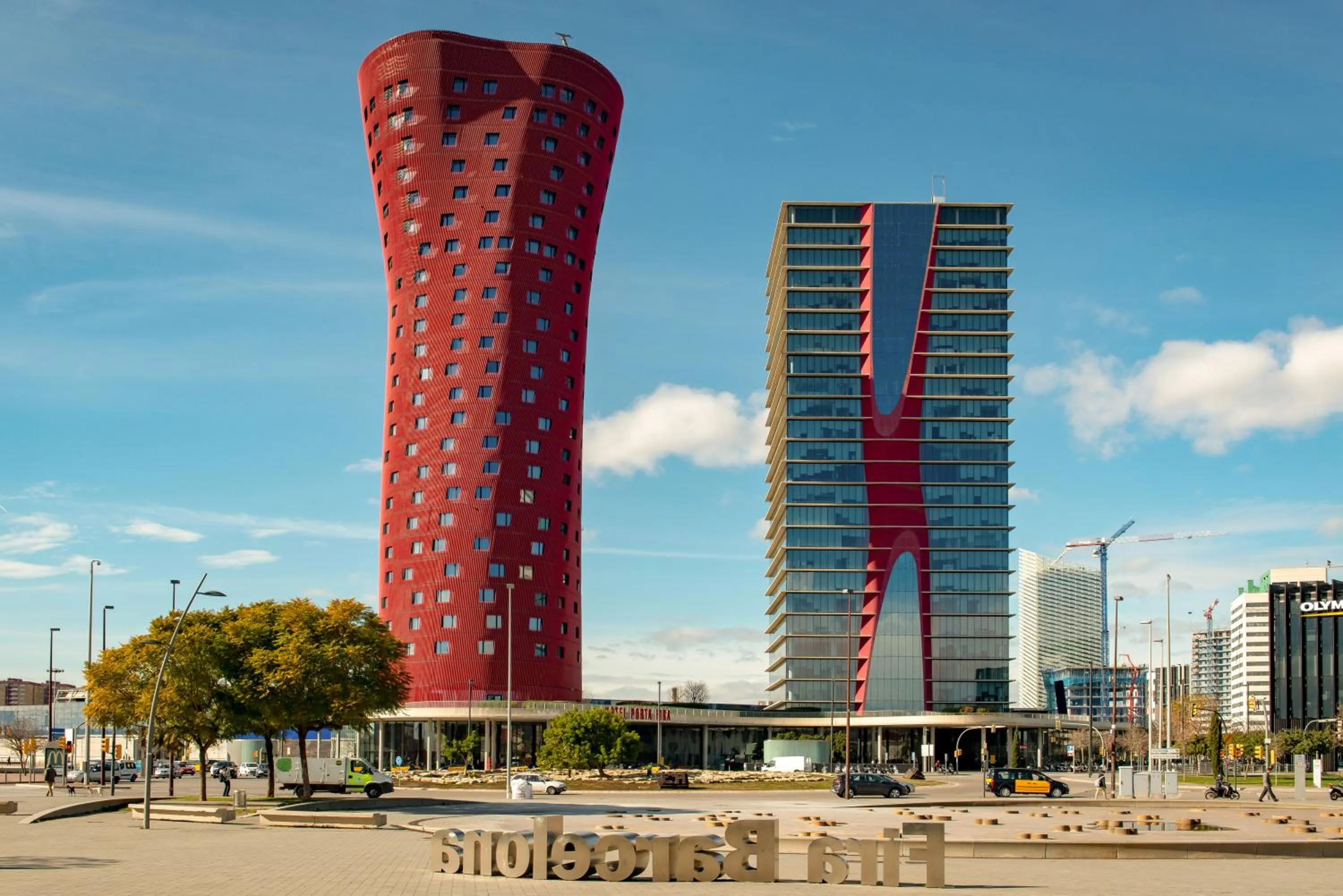 Property building in Hotel Porta Fira 4* Sup