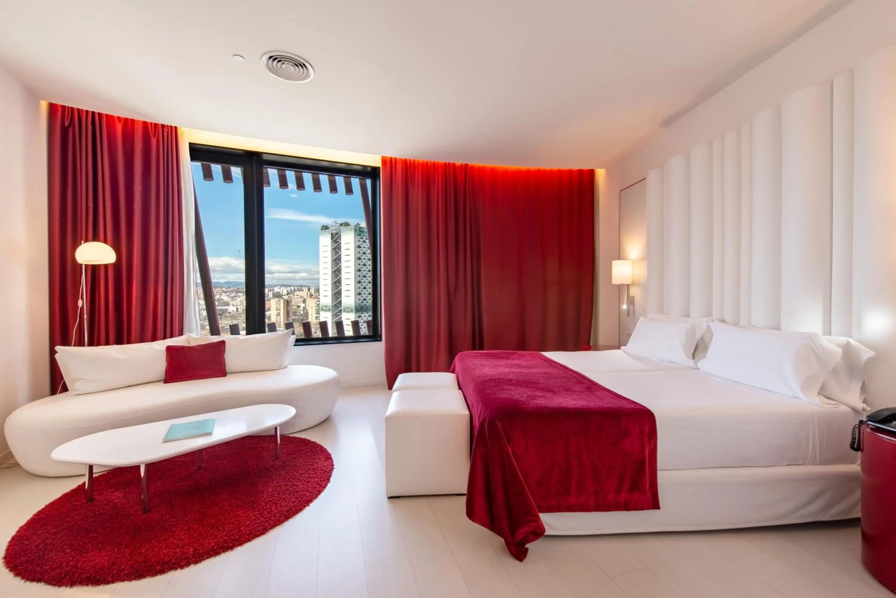Bedroom, Bed in Hotel Porta Fira 4* Sup
