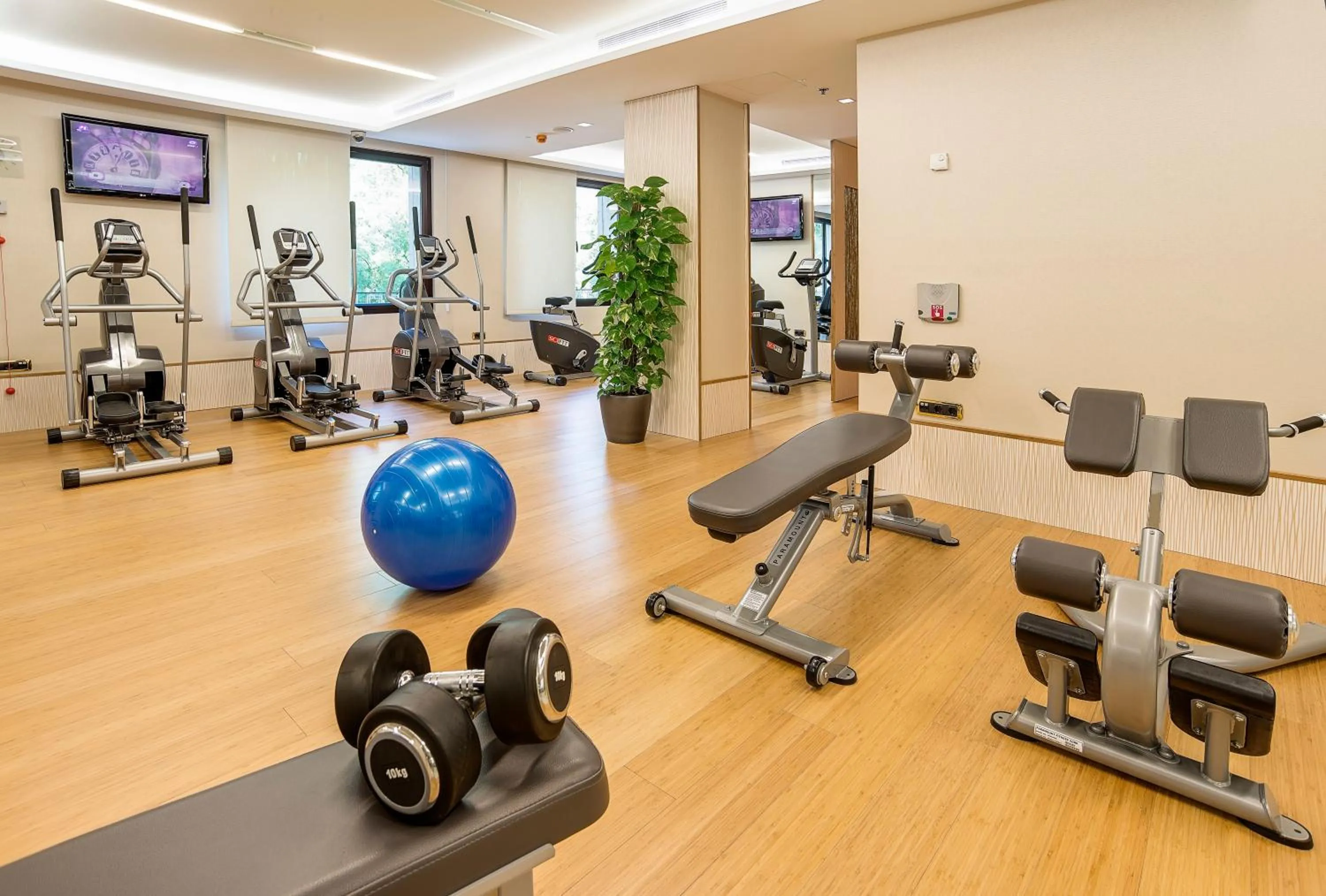 Fitness centre/facilities in InterContinental Madrid by IHG
