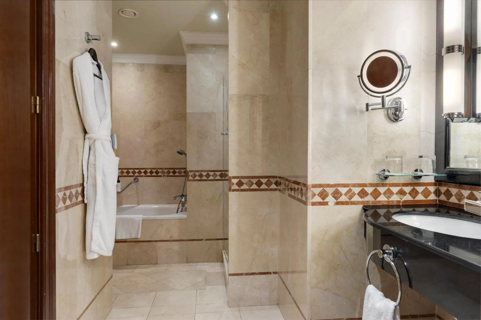 Bathroom in InterContinental Madrid by IHG