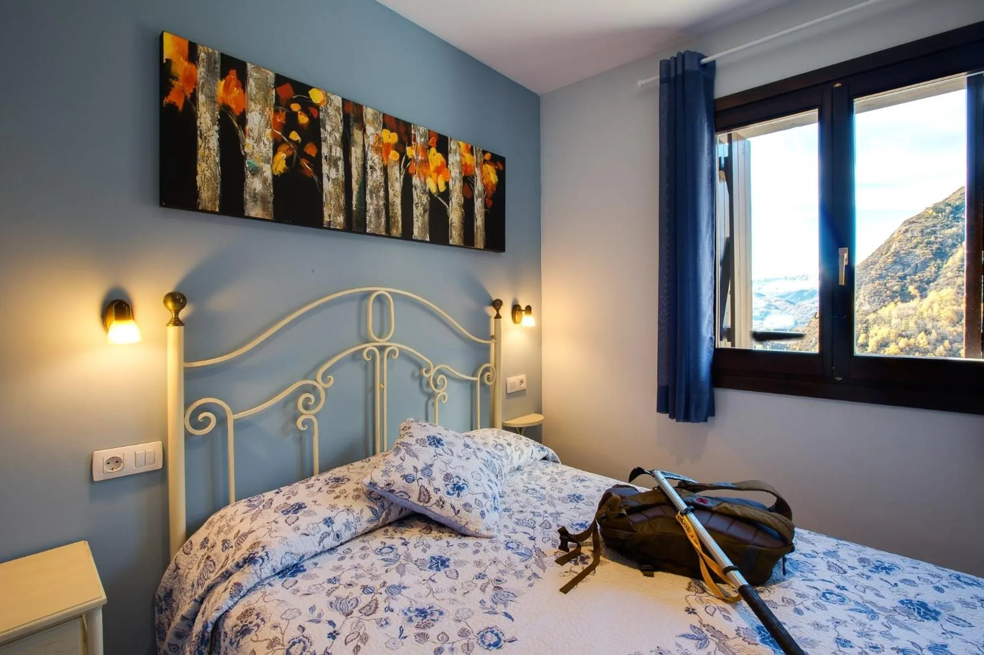 Bedroom, Bed in Hostal Parque Natural