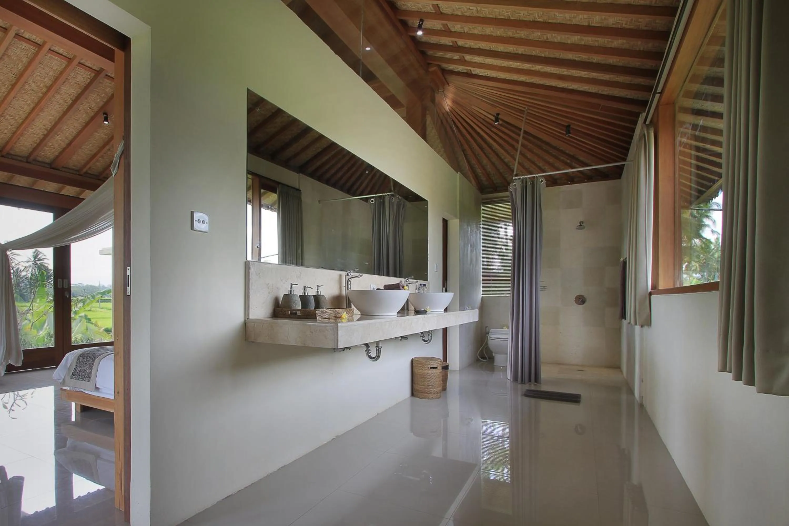 Bathroom in Kabinawa Ubud Villas by GenuineHost