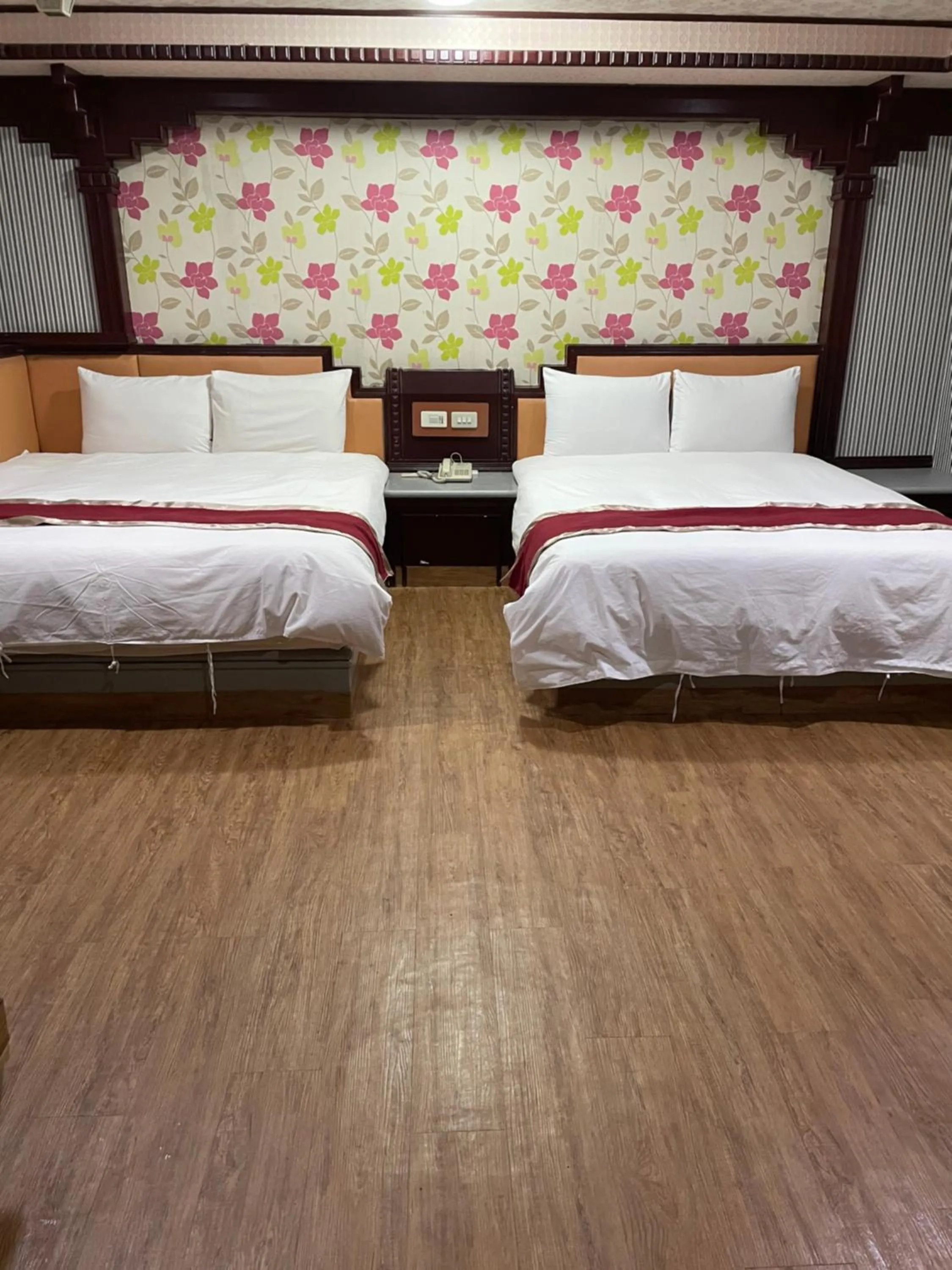 Bed in Mei Hua Hotel