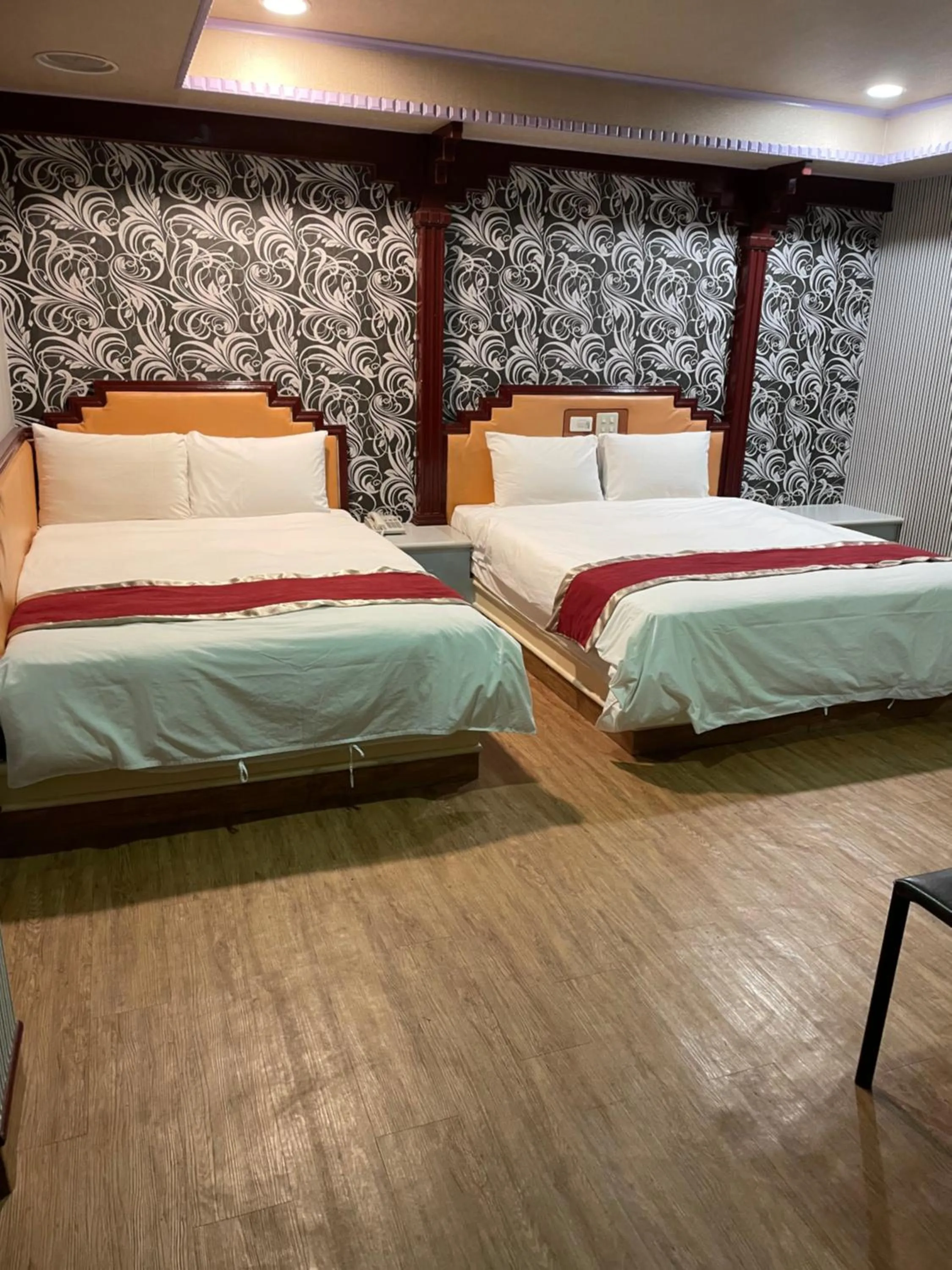 Bed in Mei Hua Hotel