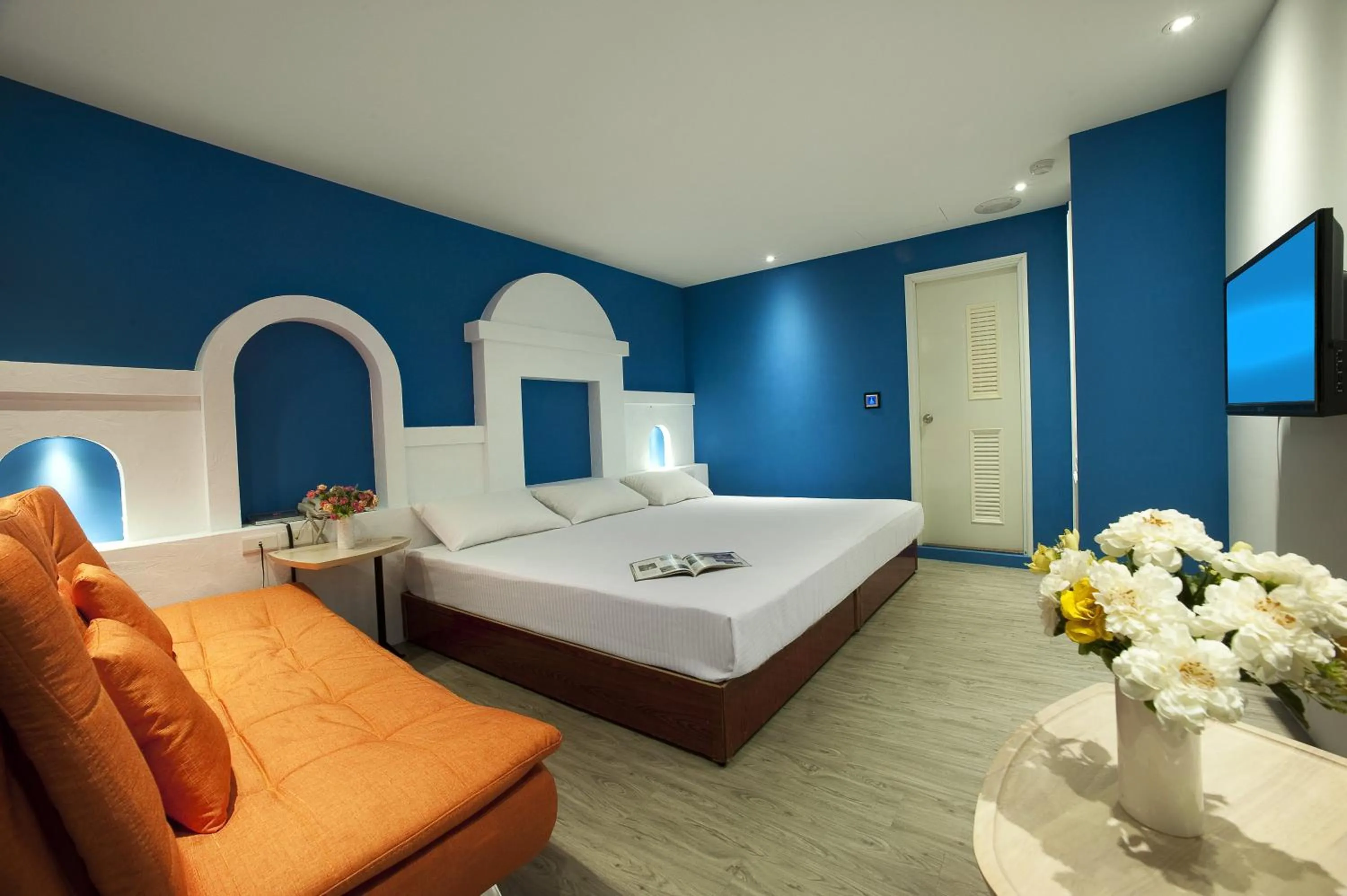 Photo of the whole room, Bed in Fukun No. 3 Motel