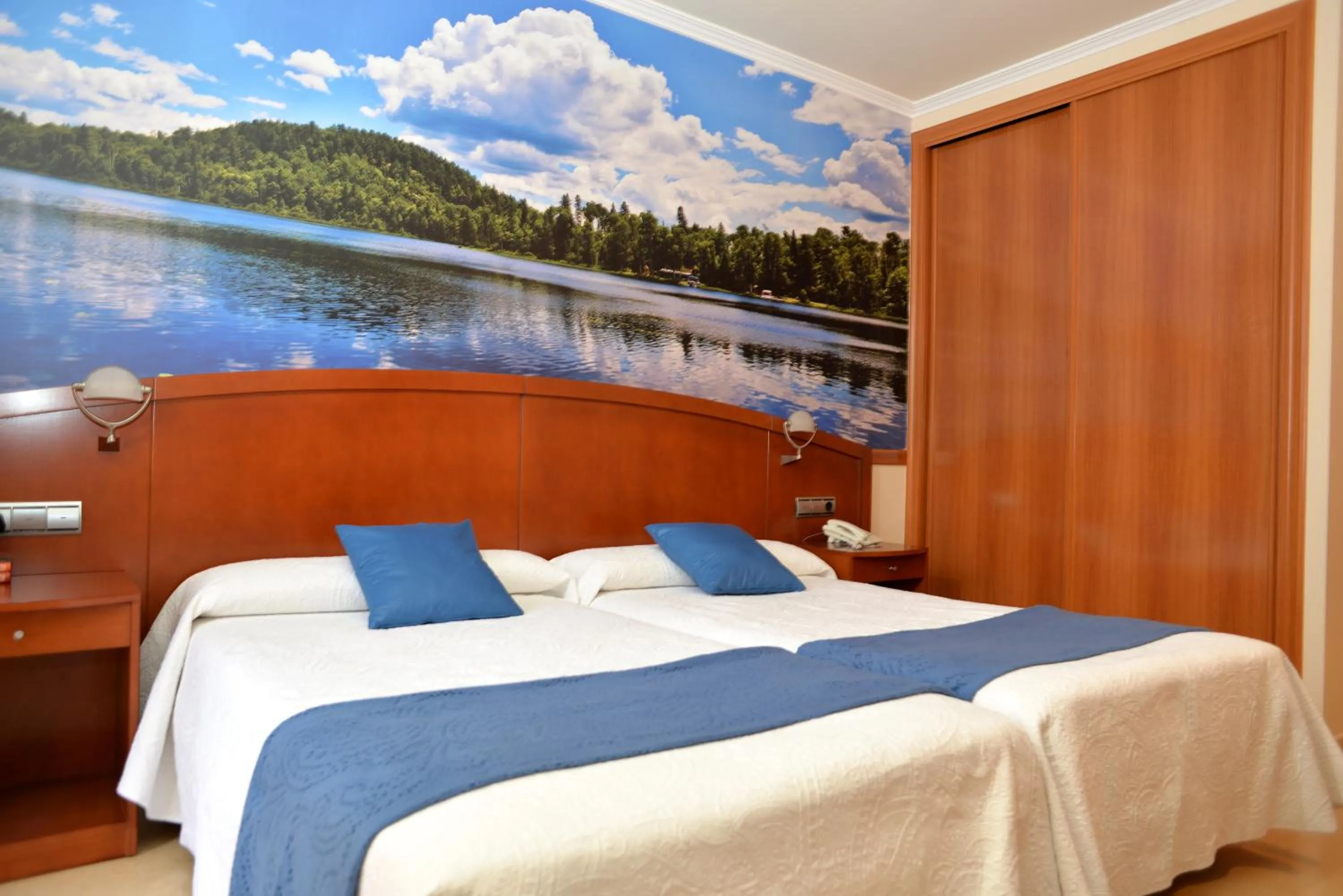 Bed in Hotel Portonovo