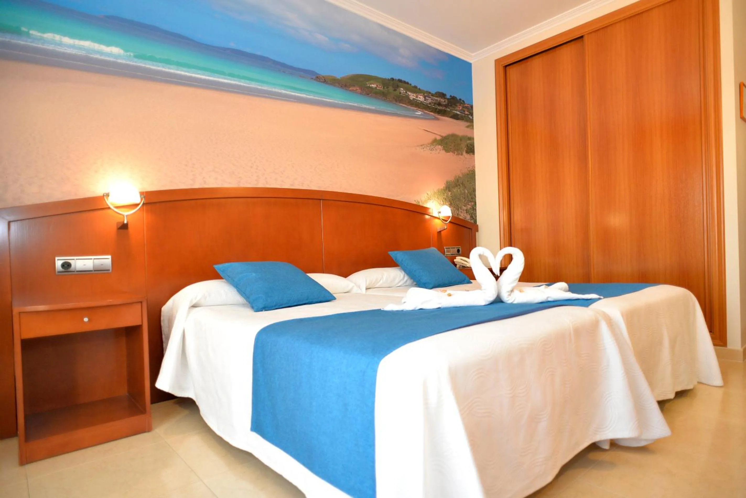 Bed in Hotel Portonovo