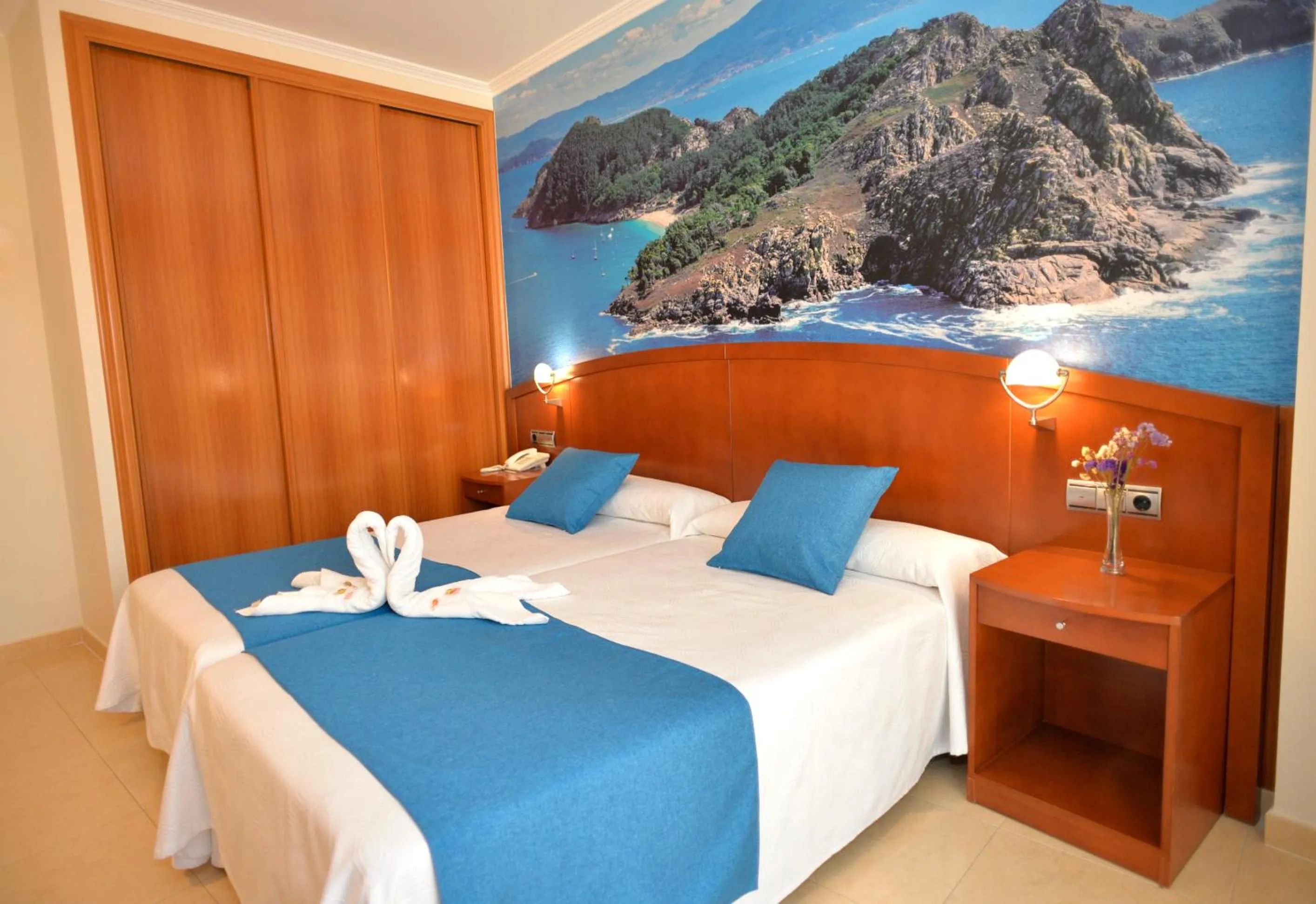 Bed in Hotel Portonovo