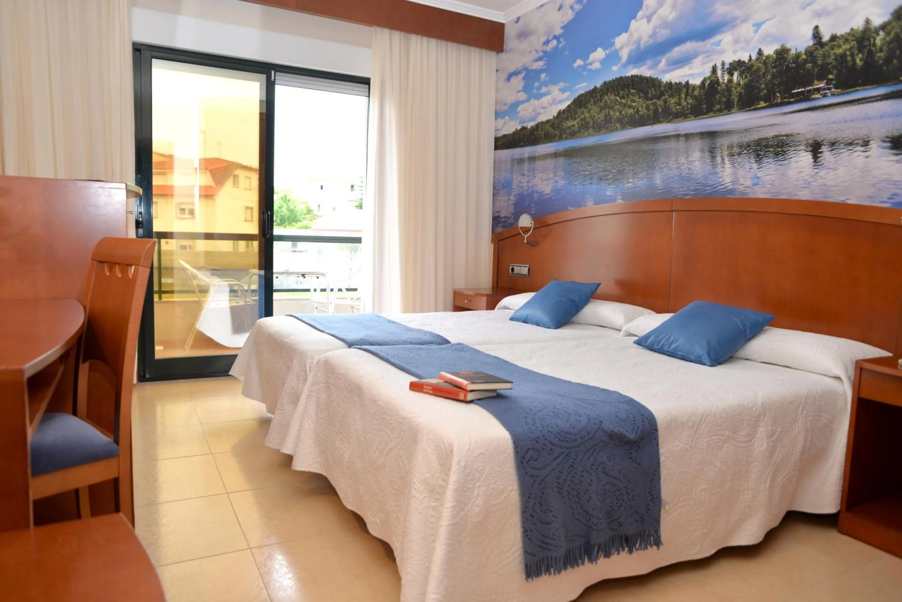 Bed in Hotel Portonovo