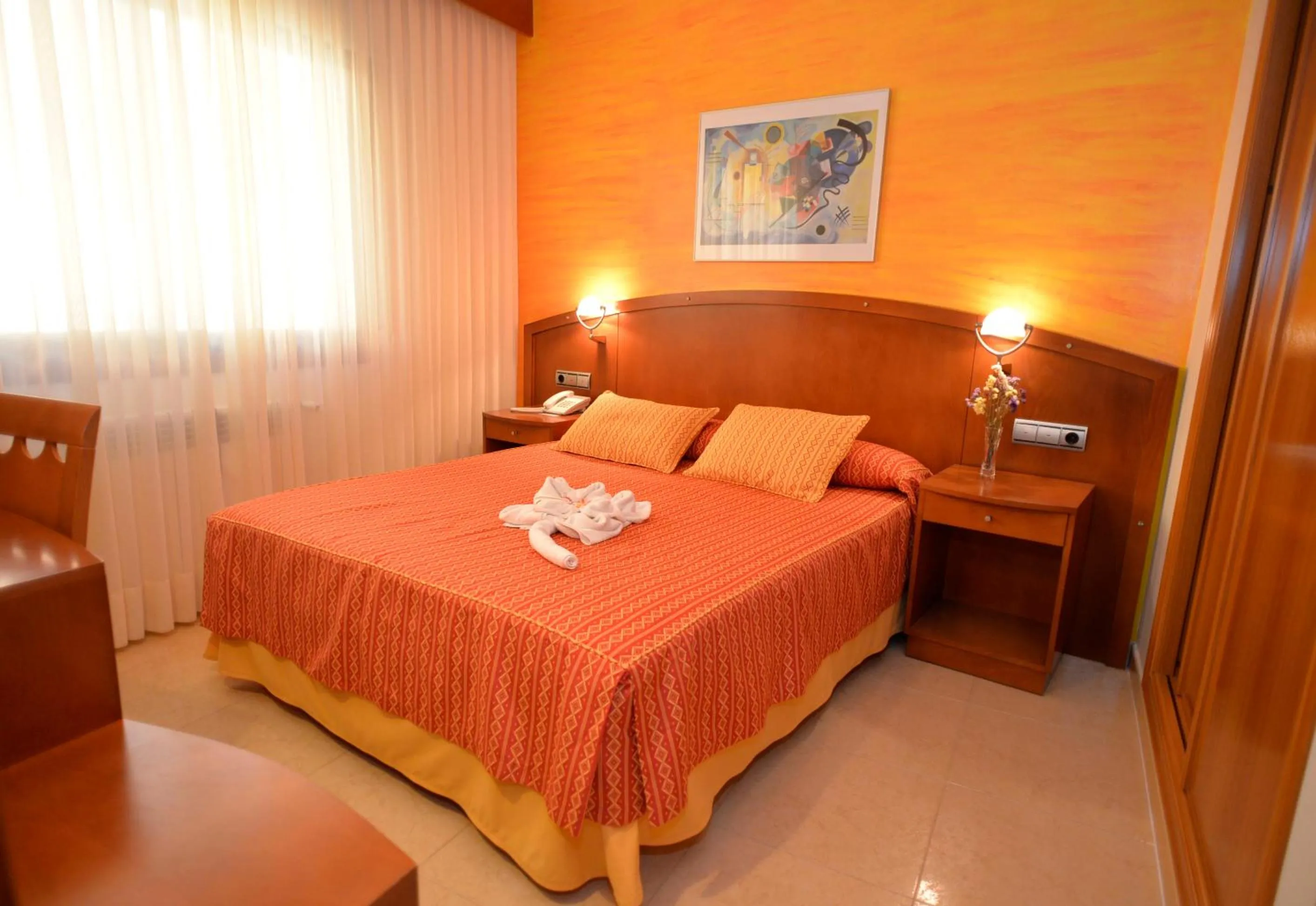 Bed in Hotel Portonovo