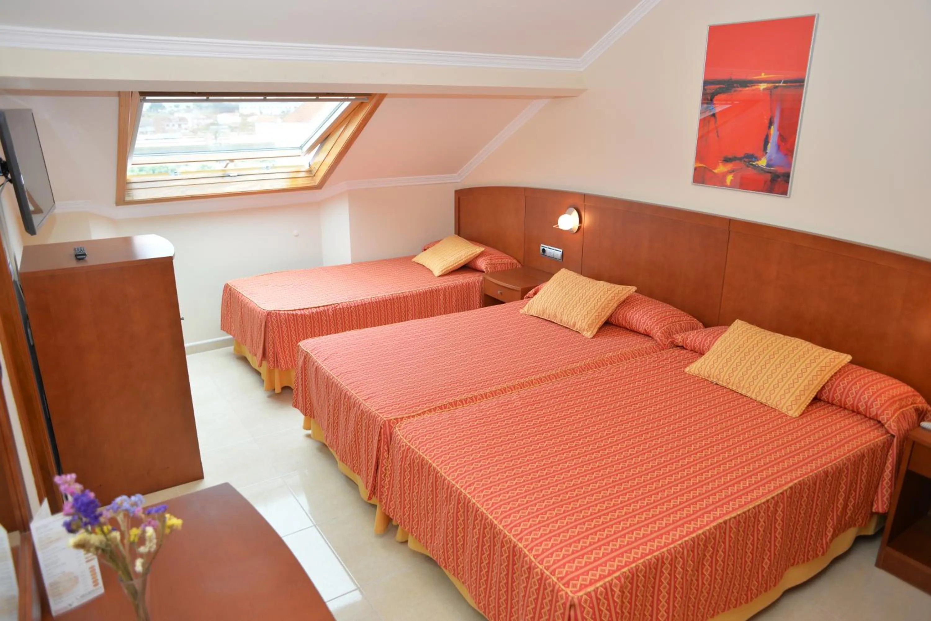 Bed in Hotel Portonovo