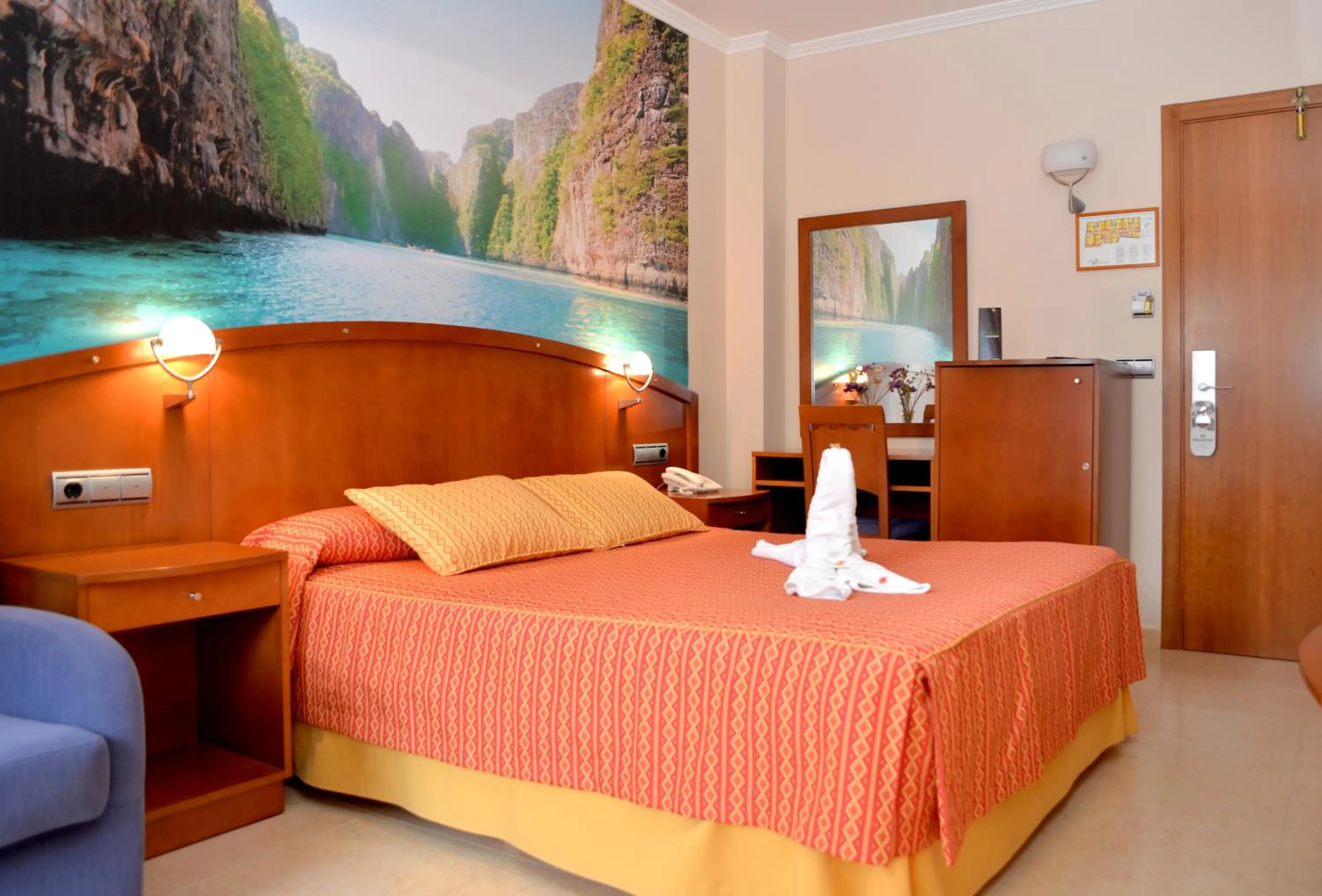 Bed in Hotel Portonovo