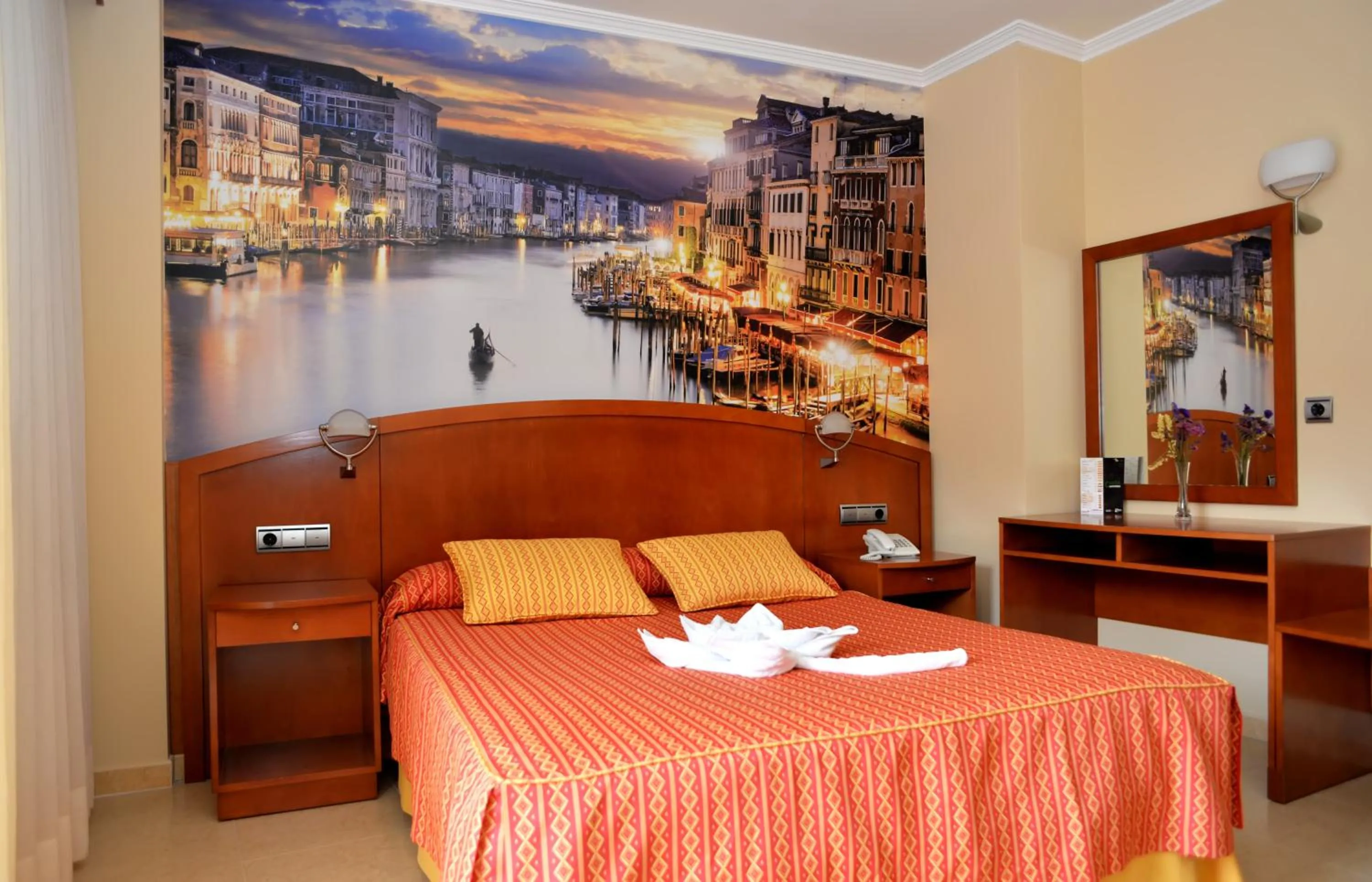 Bed in Hotel Portonovo
