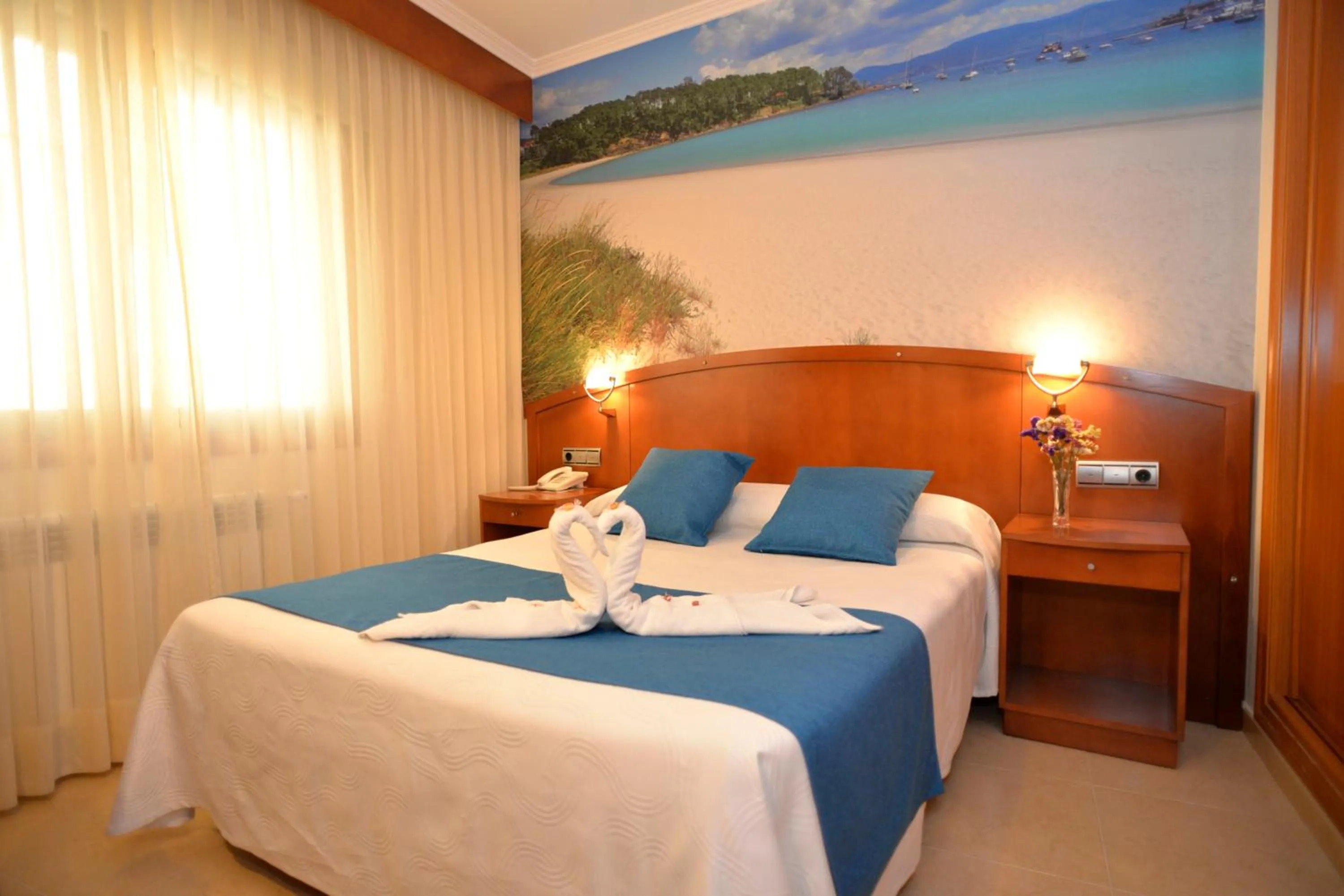 Bed in Hotel Portonovo